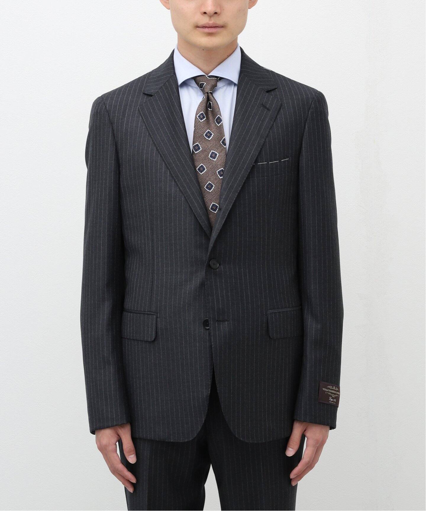 CANONICO / カノニコ】CFT 3ボタン ストライプ（スーツ・セットアップ 