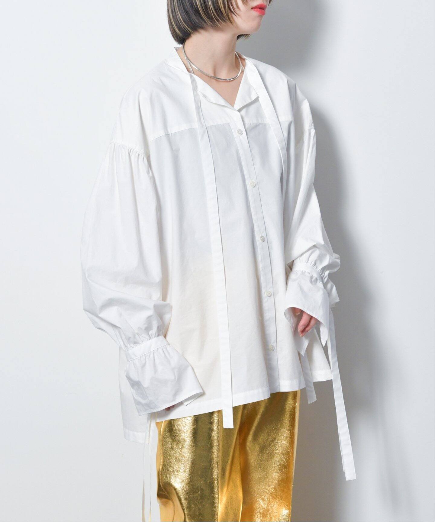 BOW TIE PUFF ブラウス（シャツ／ブラウス）｜CITYSHOP（シティ 