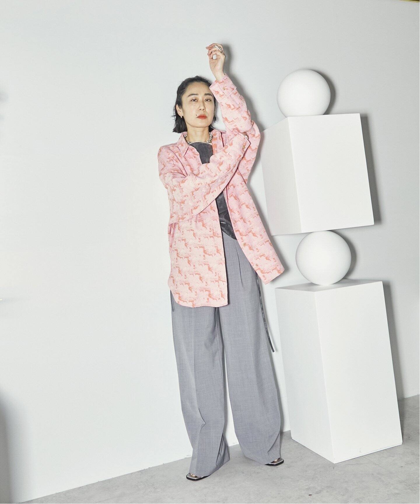 BIG JACQUARD シャツ（シャツ／ブラウス）｜CITYSHOP（シティショップ 
