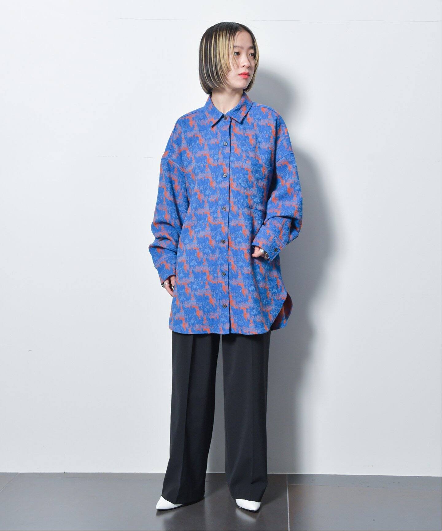 BIG JACQUARD シャツ（シャツ／ブラウス）｜CITYSHOP（シティショップ 