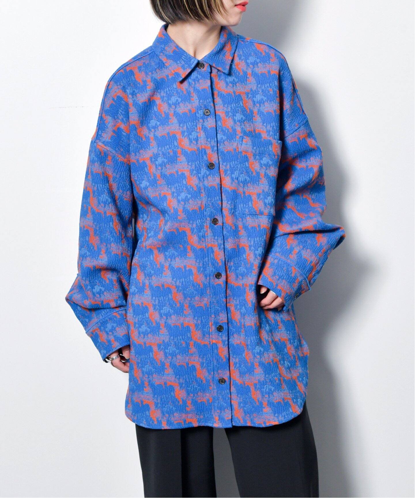 BIG JACQUARD シャツ（シャツ／ブラウス）｜CITYSHOP（シティショップ 