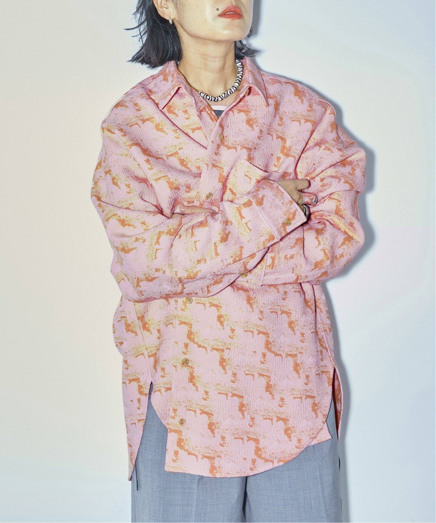 BIG JACQUARD シャツ（シャツ／ブラウス）｜CITYSHOP（シティショップ 