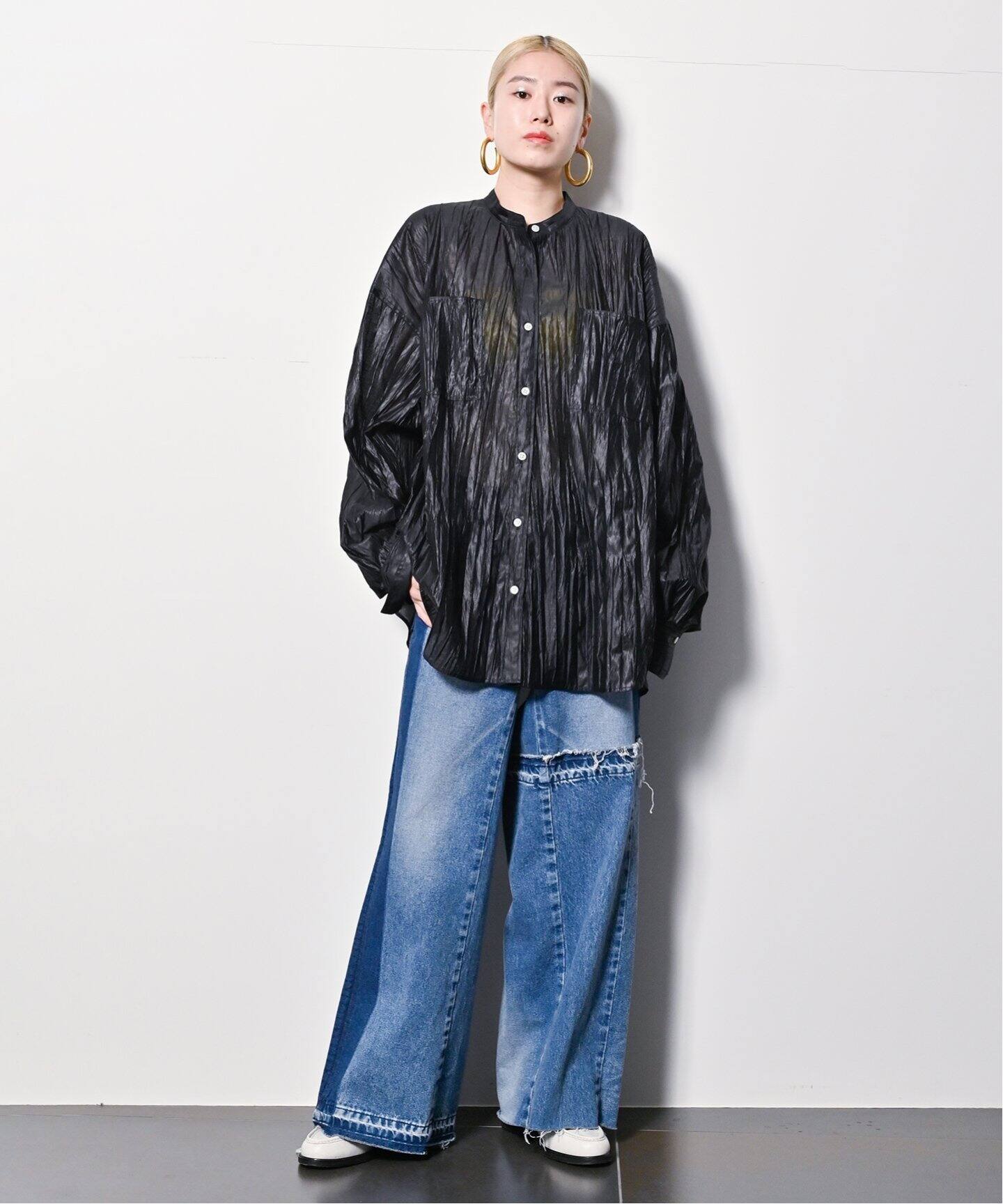 RANDOM PLEATS シャツ（シャツ／ブラウス）｜CITYSHOP（シティショップ 