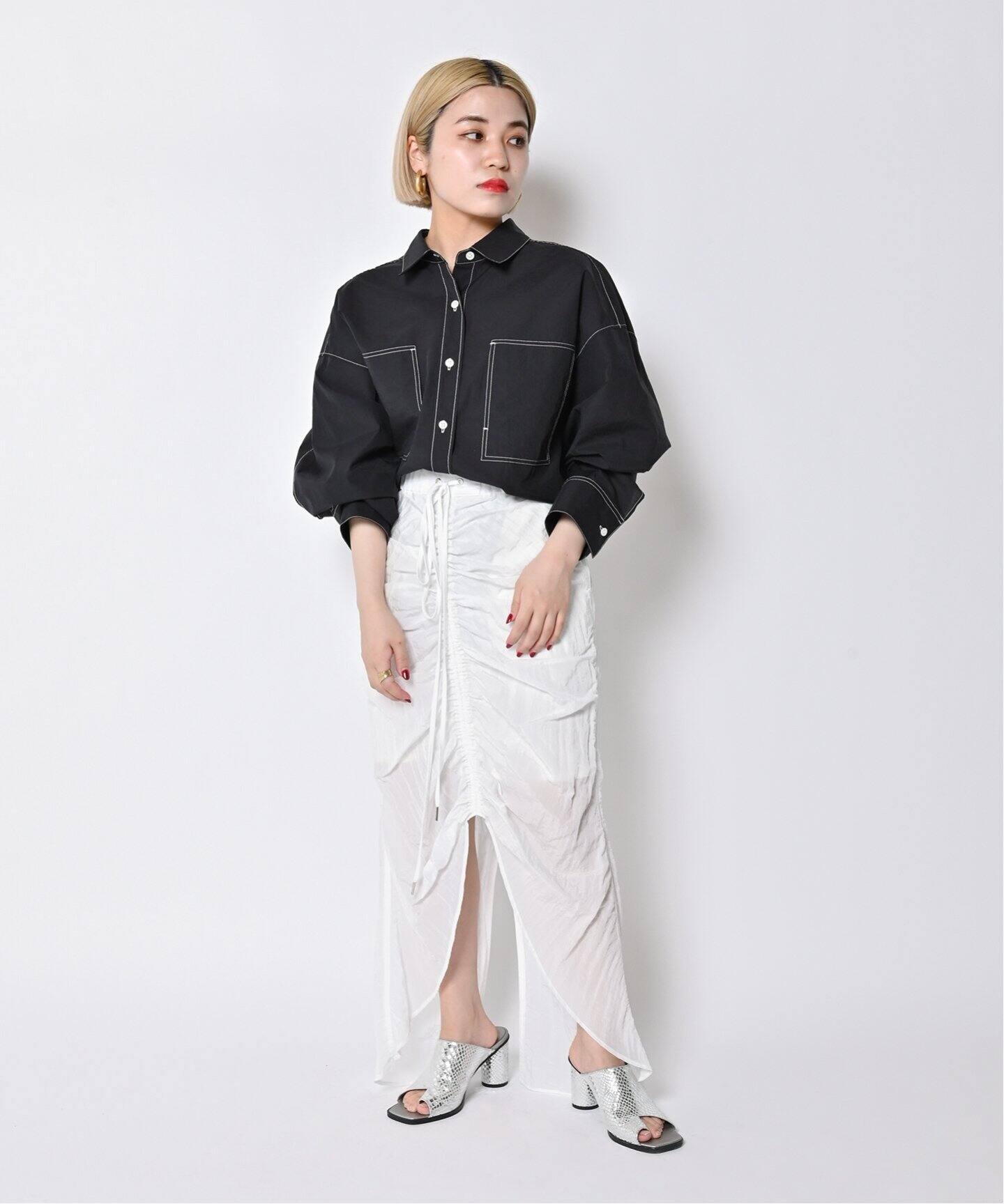WASHER TAFFETA シャツ（シャツ／ブラウス）｜CITYSHOP（シティ 