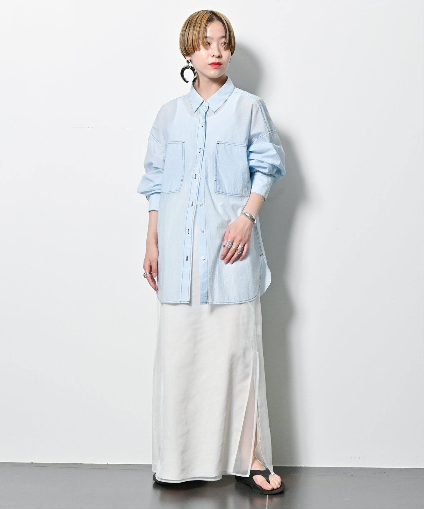 WASHER TAFFETA シャツ（シャツ／ブラウス）｜CITYSHOP（シティ 