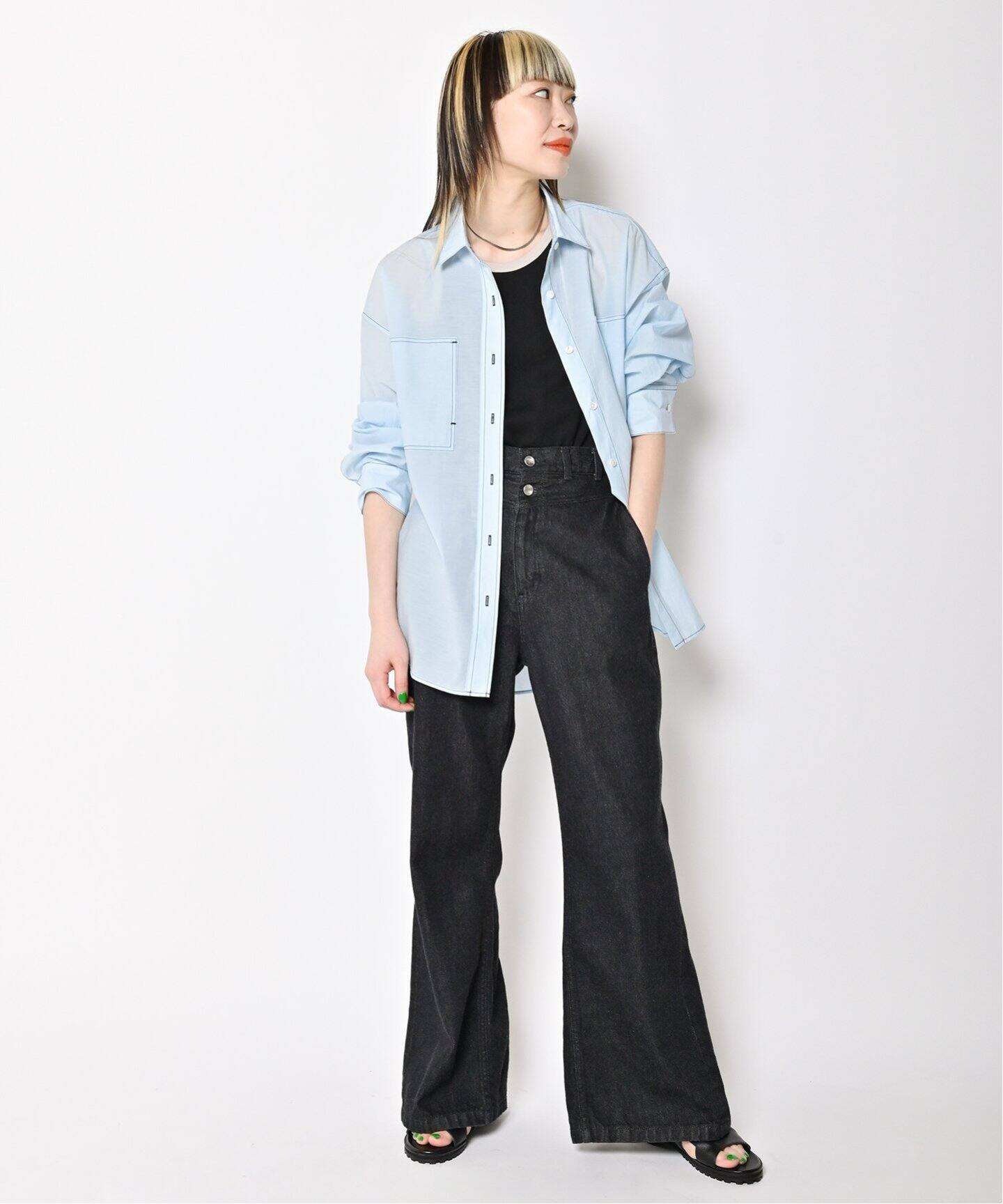 WASHER TAFFETA シャツ（シャツ／ブラウス）｜CITYSHOP（シティ 