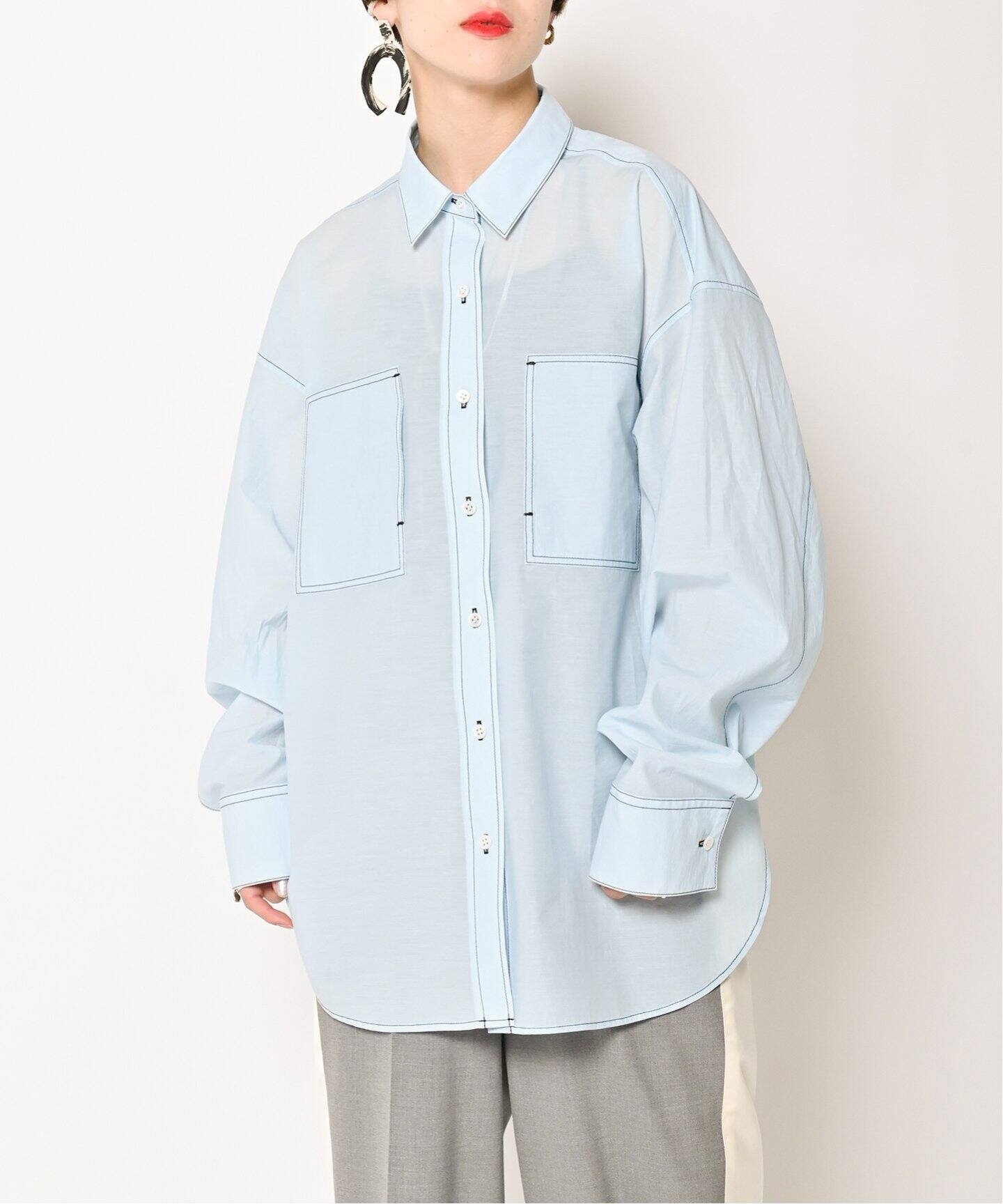 WASHER TAFFETA シャツ（シャツ／ブラウス）｜CITYSHOP（シティ 