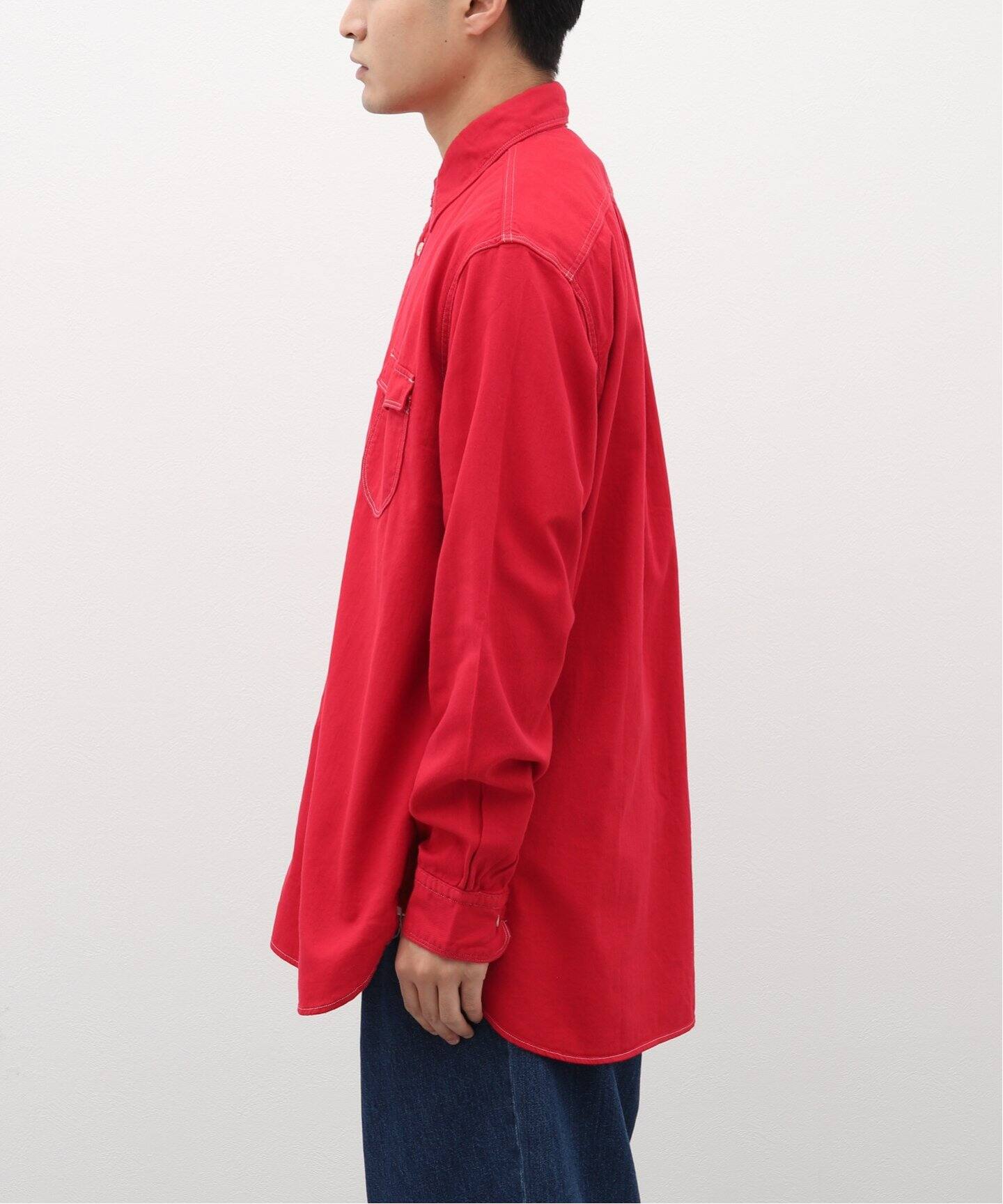 MAATEE&SONS COTTON CHINO MAD WORK SHIRTS