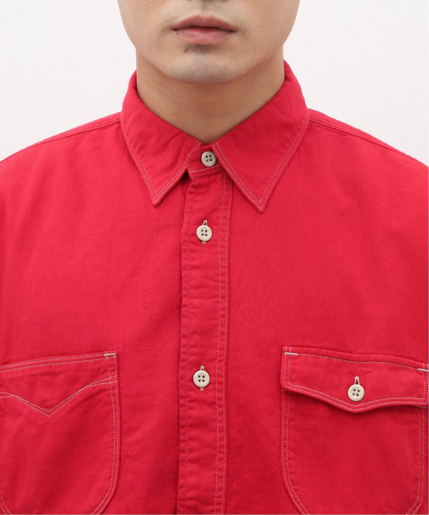 MAATEE&SONS COTTON CHINO MAD WORK SHIRTS