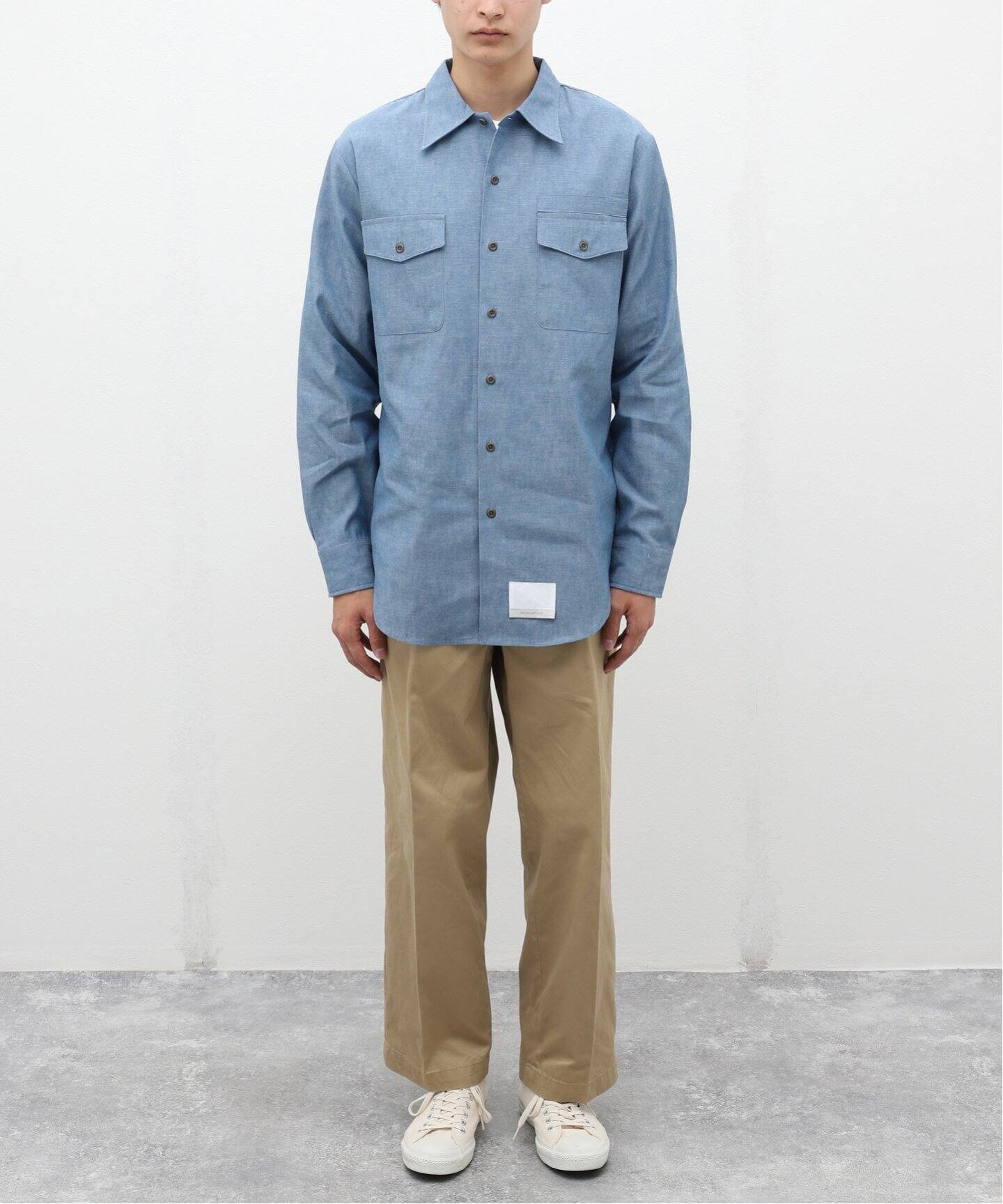 RE-PURPOSE / リパーパス】US NAVY TYPE3（シャツ／ブラウス）｜L 
