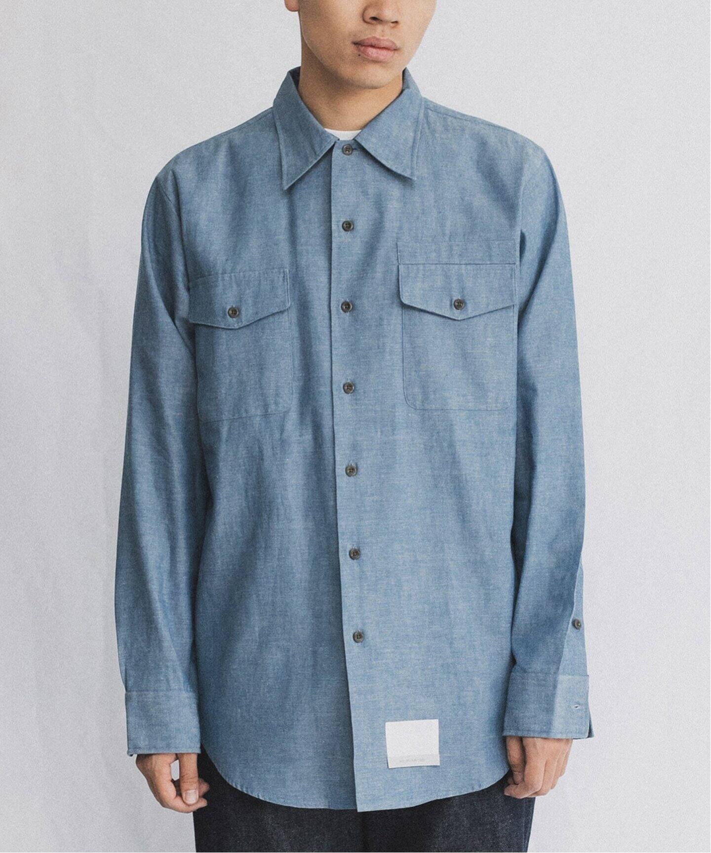 RE-PURPOSE / リパーパス】US NAVY TYPE3（シャツ／ブラウス）｜L 