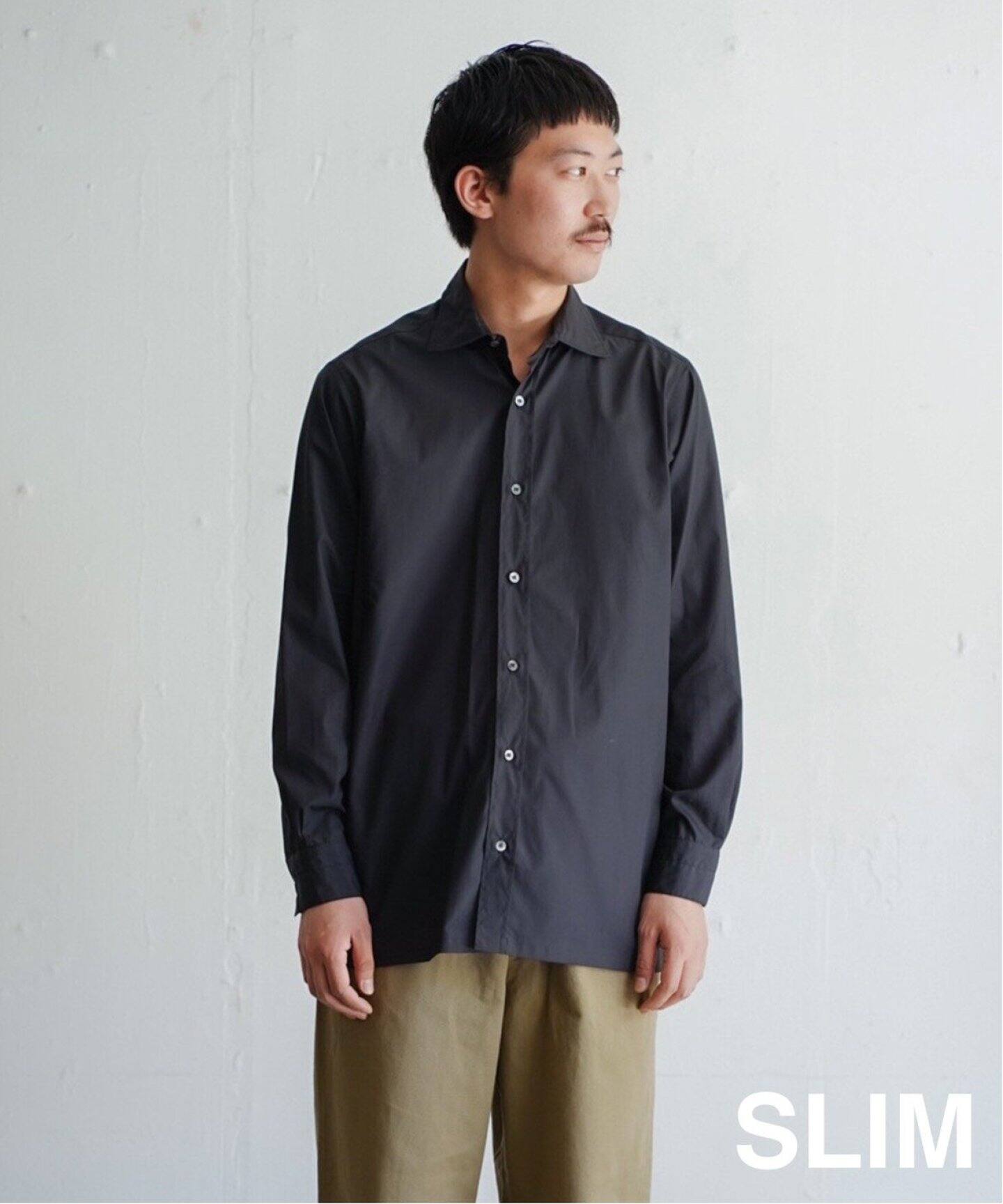 LE / エルイー】SLIM French shirts（シャツ／ブラウス）｜L