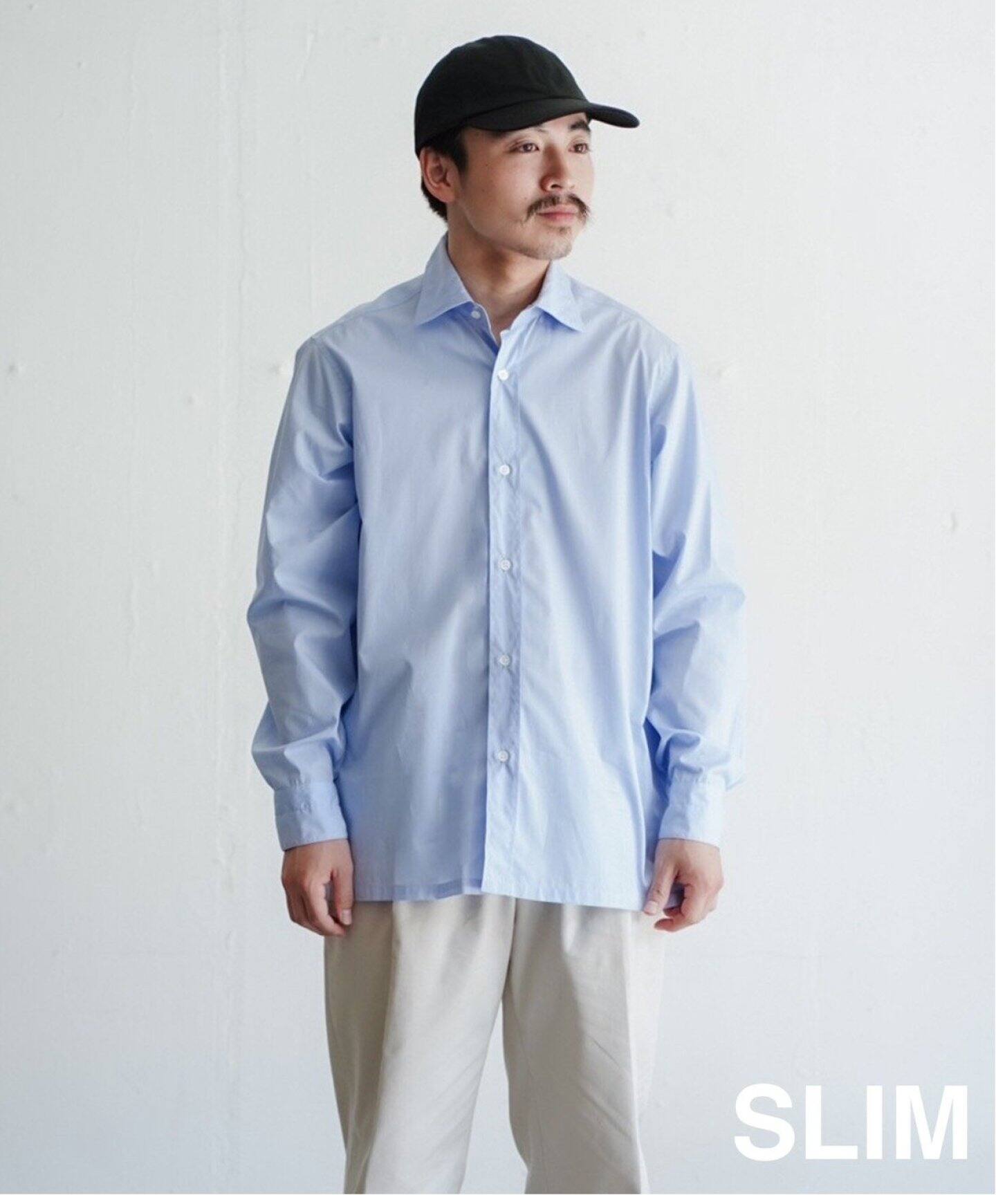 LE / エルイー】SLIM French shirts（シャツ／ブラウス）｜L
