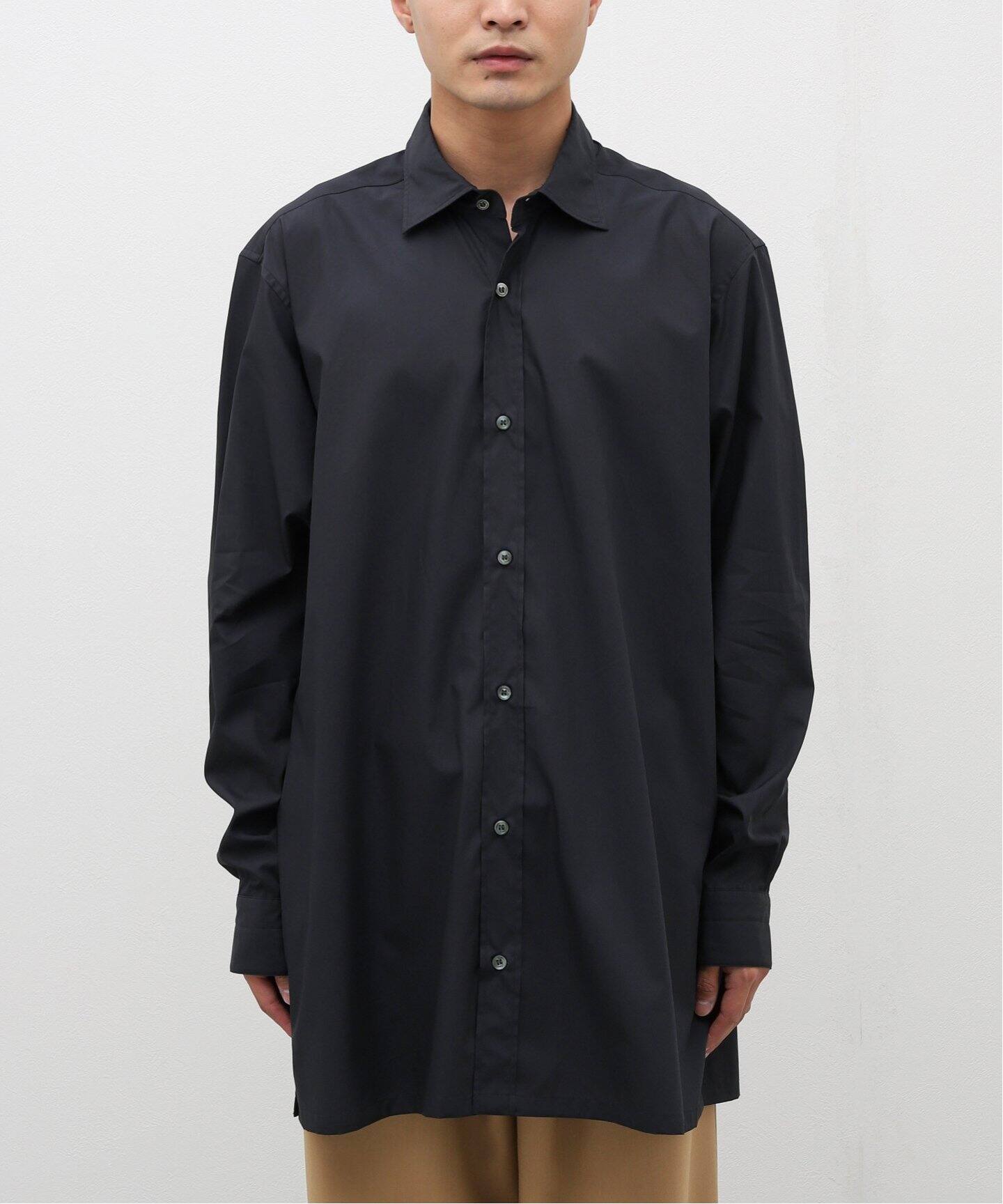 LE / エルイー】WIDE French shirts（シャツ／ブラウス）｜L