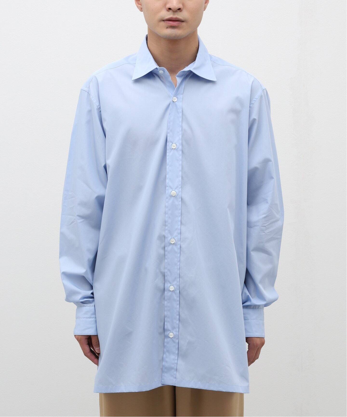LE / エルイー】WIDE French shirts（シャツ／ブラウス）｜L