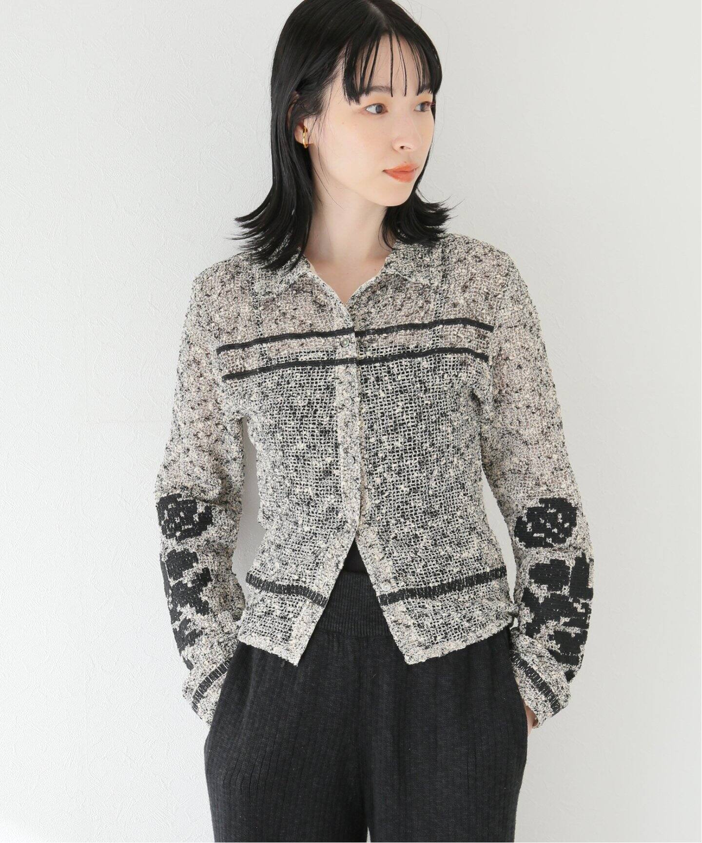 TODAYFUL / トゥデイフル】Embroidery Mesh Shirts（シャツ／ブラウス  