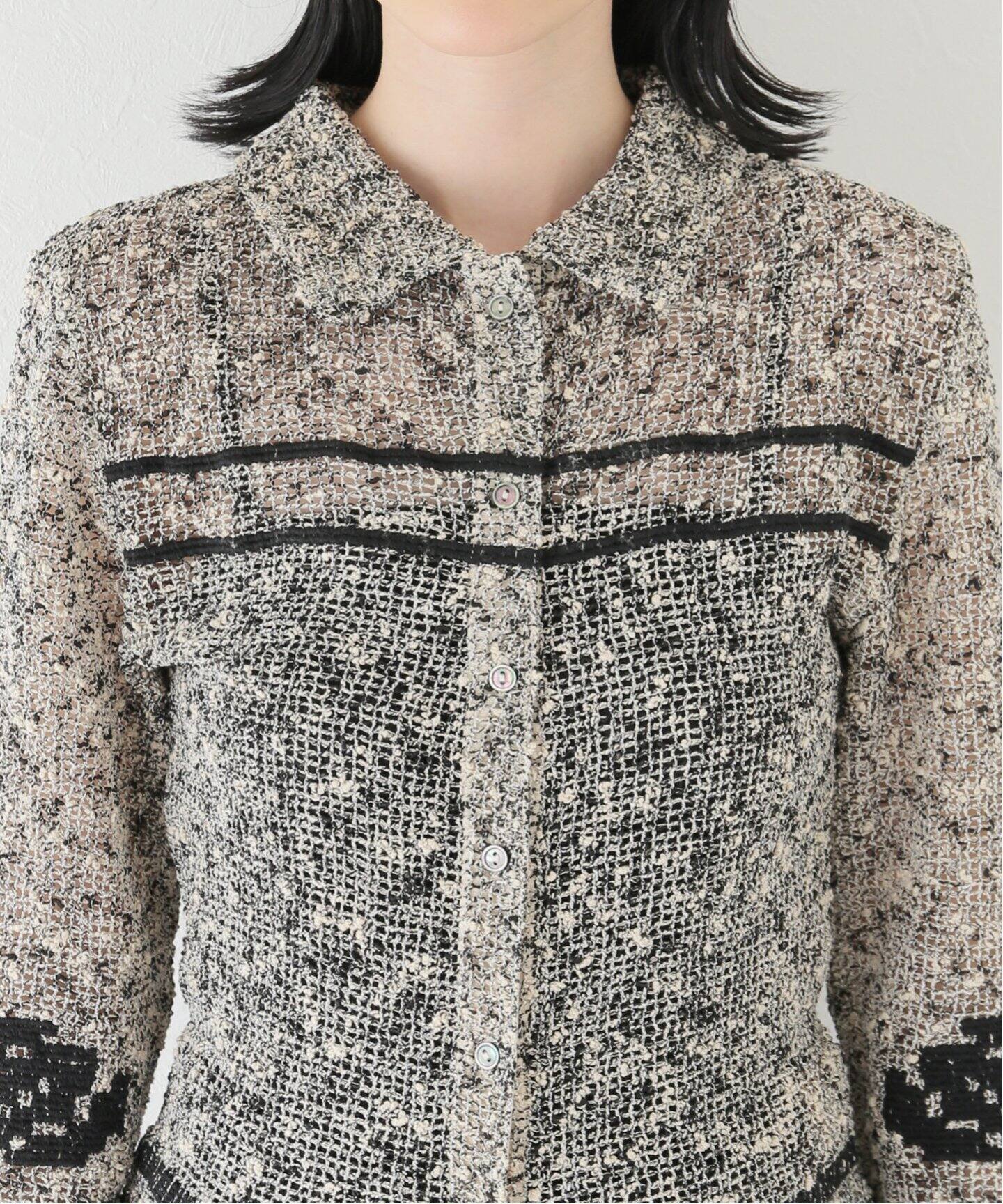 TODAYFUL / トゥデイフル】Embroidery Mesh Shirts（シャツ／ブラウス 