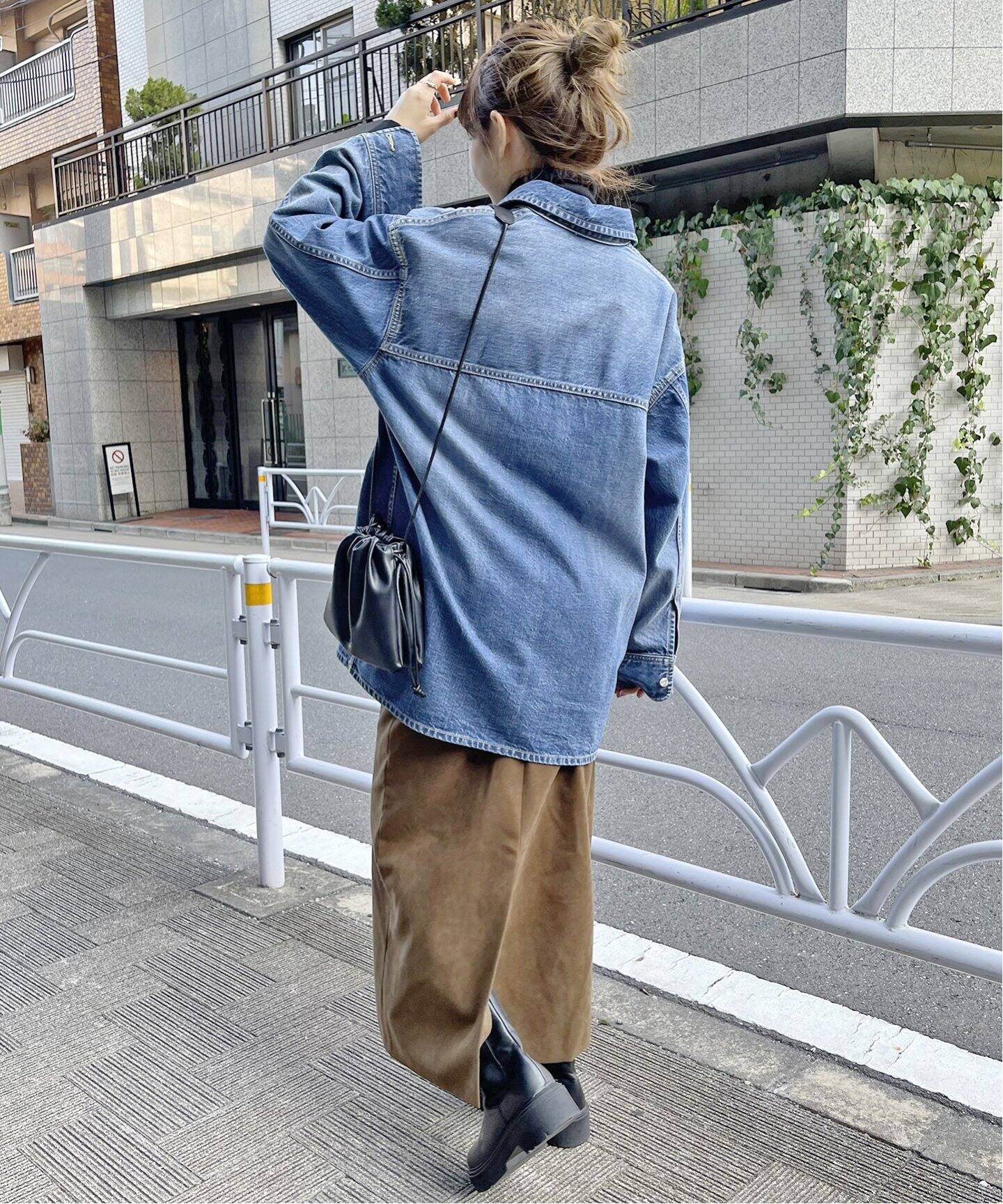 5 1/2 HALFZIP_DENIM SHIRT（シャツ／ブラウス）｜Spick and Span  