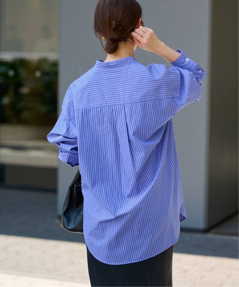 ≪追加≫コットンロングシャツ（シャツ／ブラウス）｜FRAMeWORK  