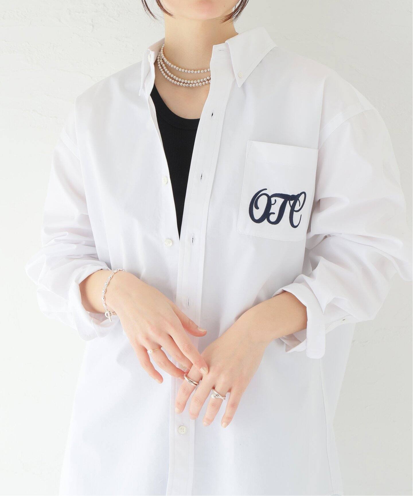 OFF THE CUFF/オフザカフ】POCKET EMB シャツ（シャツ／ブラウス 