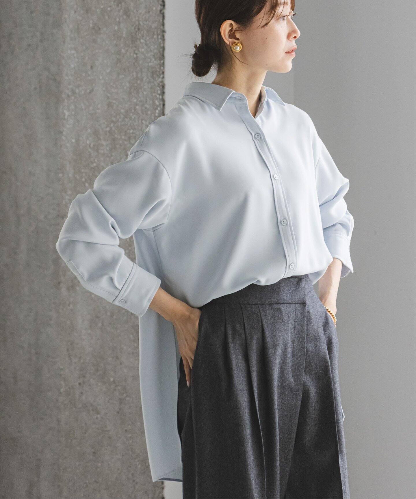 追加》シーズンカラープレーンシャツ 6（シャツ／ブラウス）｜NOBLE  