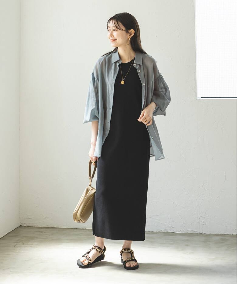 コットンオーガンジーシアーボリュームシャツ（シャツ／ブラウス  