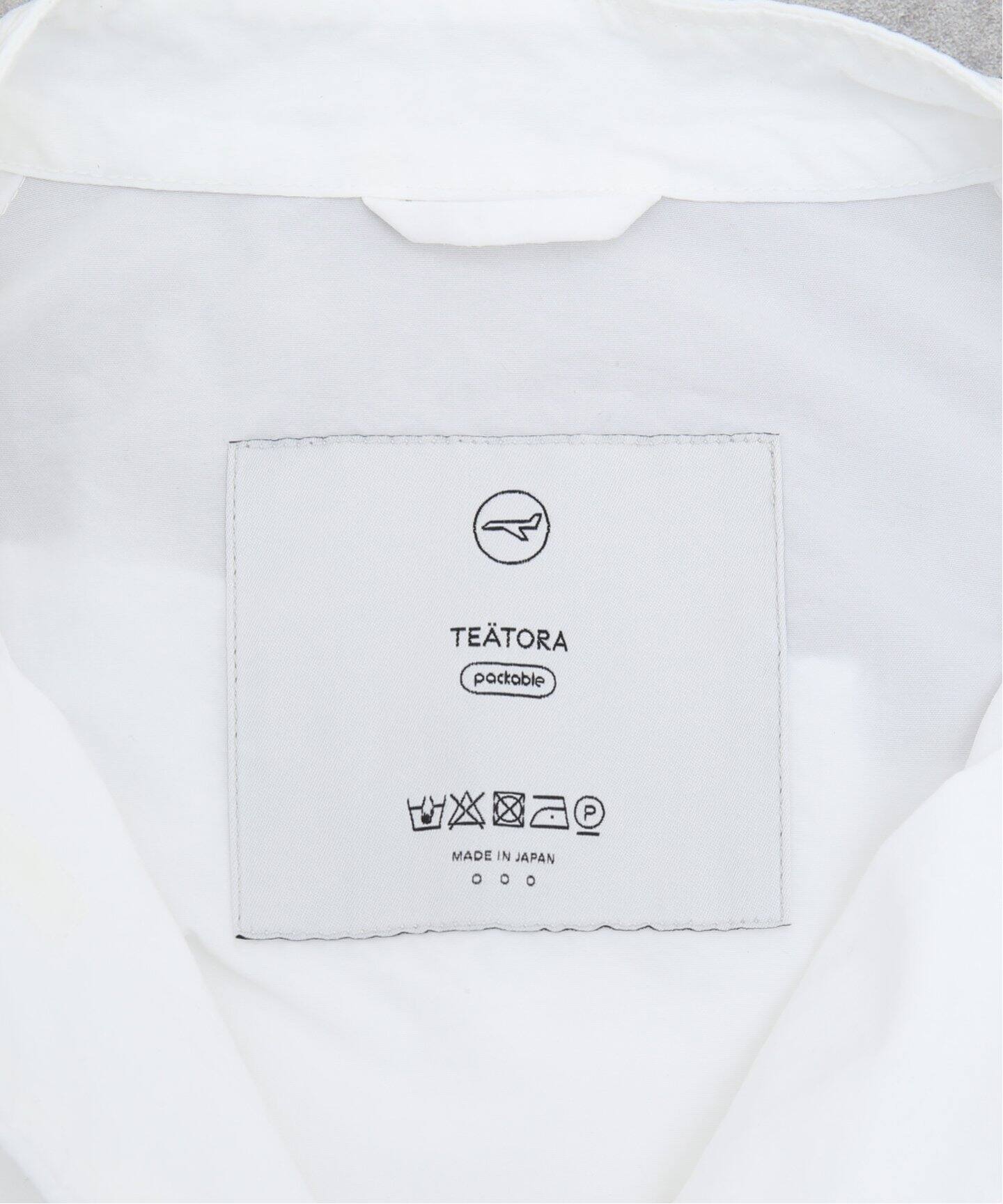 TEATORA / テアトラ】CAPSULESNAP SHIRT P（シャツ／ブラウス  