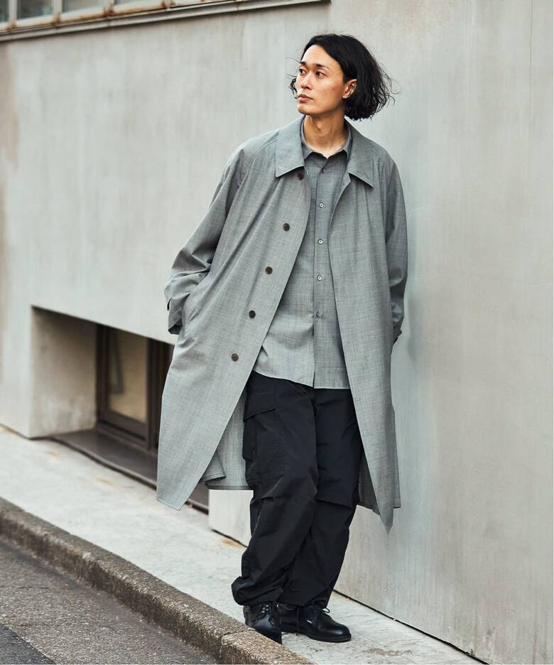 AURALEE / オーラリー】SUPER FINE TROPICAL WOOL SHIRT（シャツ 