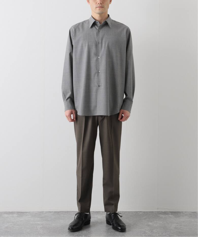 AURALEE / オーラリー】SUPER FINE TROPICAL WOOL SHIRT（シャツ 