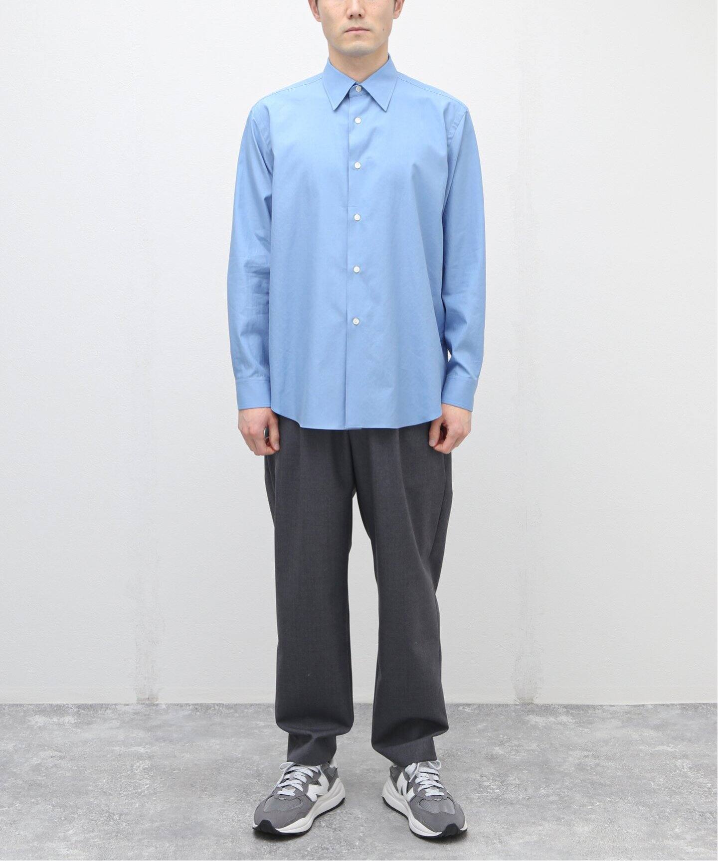AURALEE(オーラリー)Washed Finx Twill Big Shirt(A23AS02TN)/Blue｜その他 