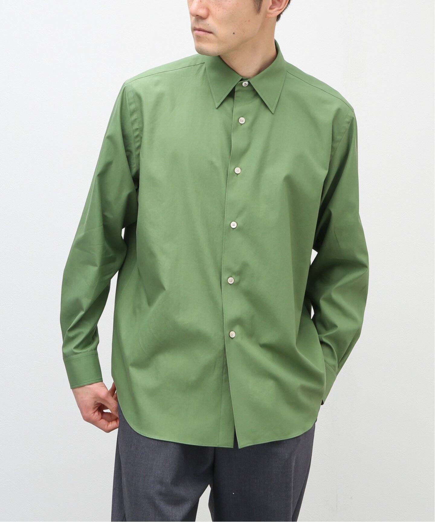 AURALEE / オーラリー】WASHED FINX TWILL SHIRT（シャツ／ブラウス  