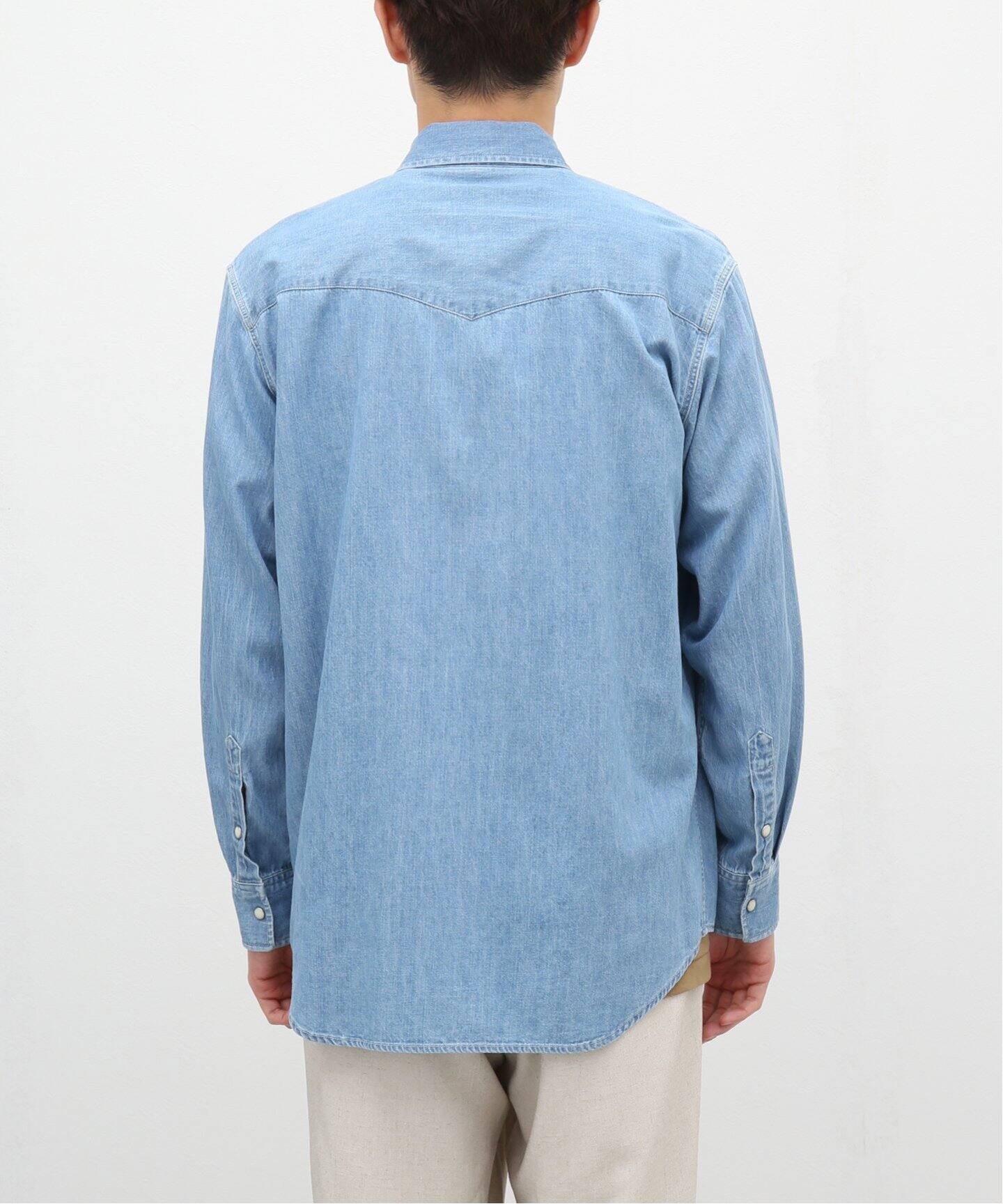 AURALEE / オーラリー】SELVEDGE SUPER LIGHT DENIM SHIRT（シャツ 