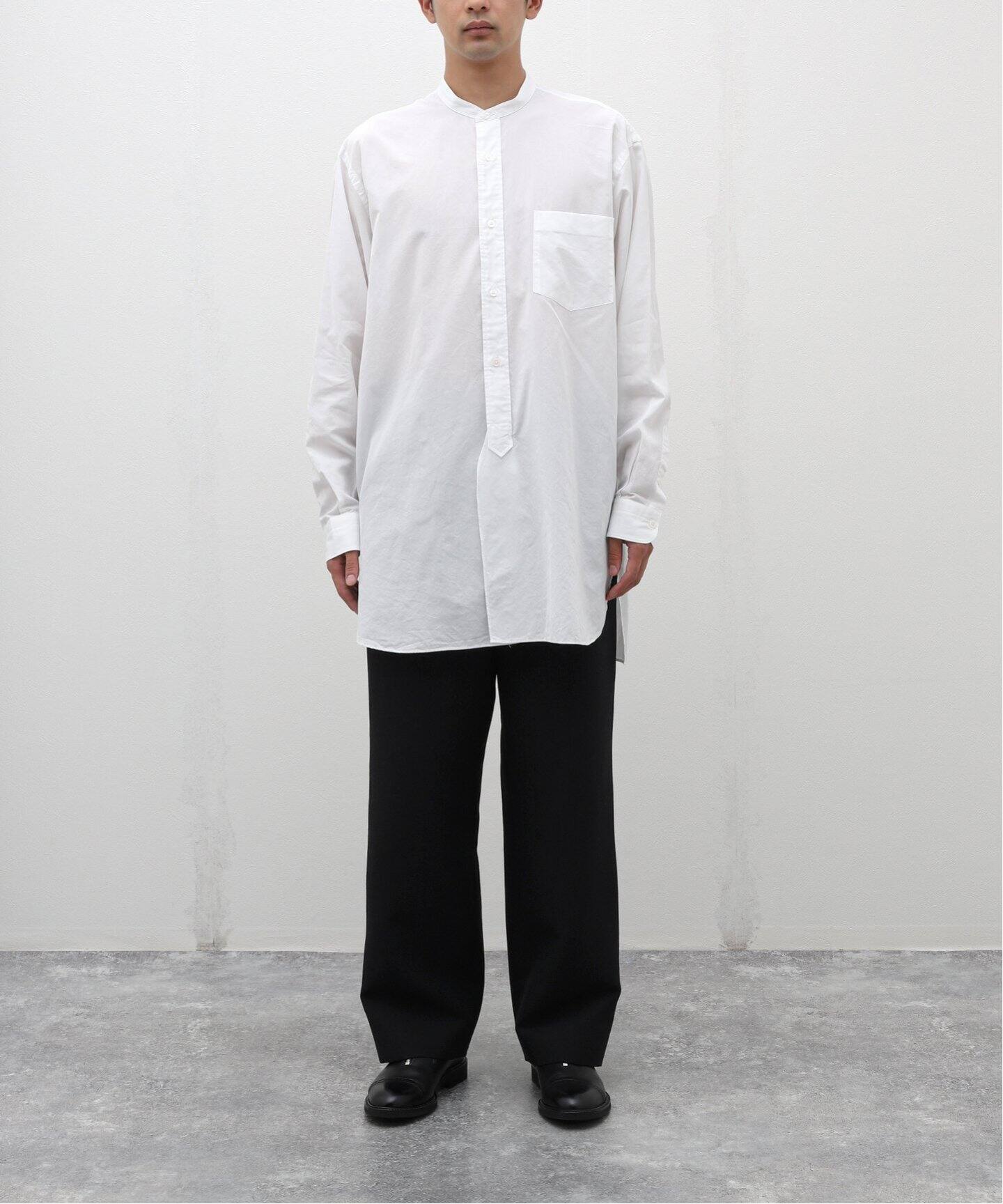 COMOLI / コモリ】バンドカラーシャツ（シャツ／ブラウス）｜EDIFICE  