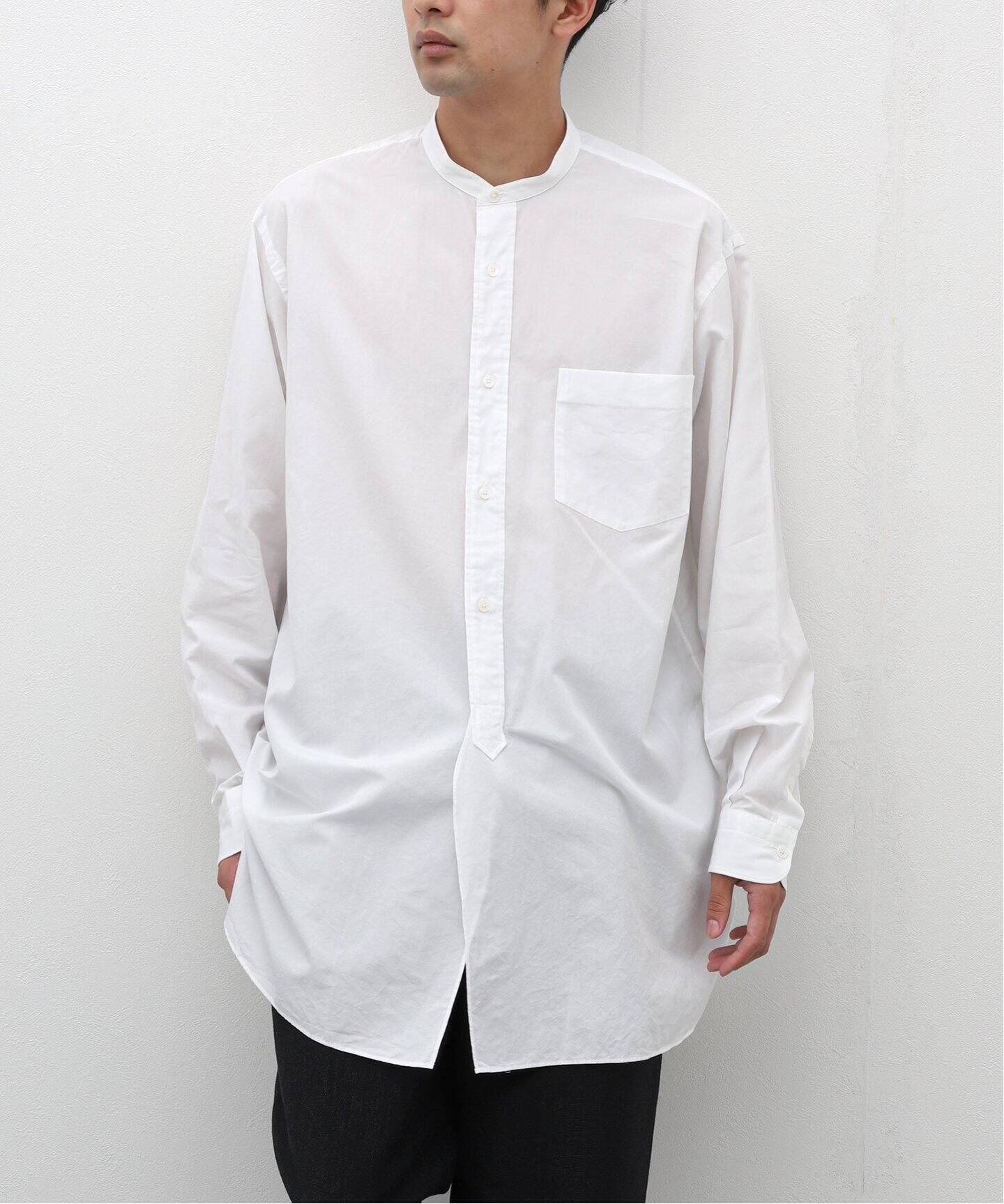 COMOLI / コモリ】バンドカラーシャツ（シャツ／ブラウス）｜EDIFICE  