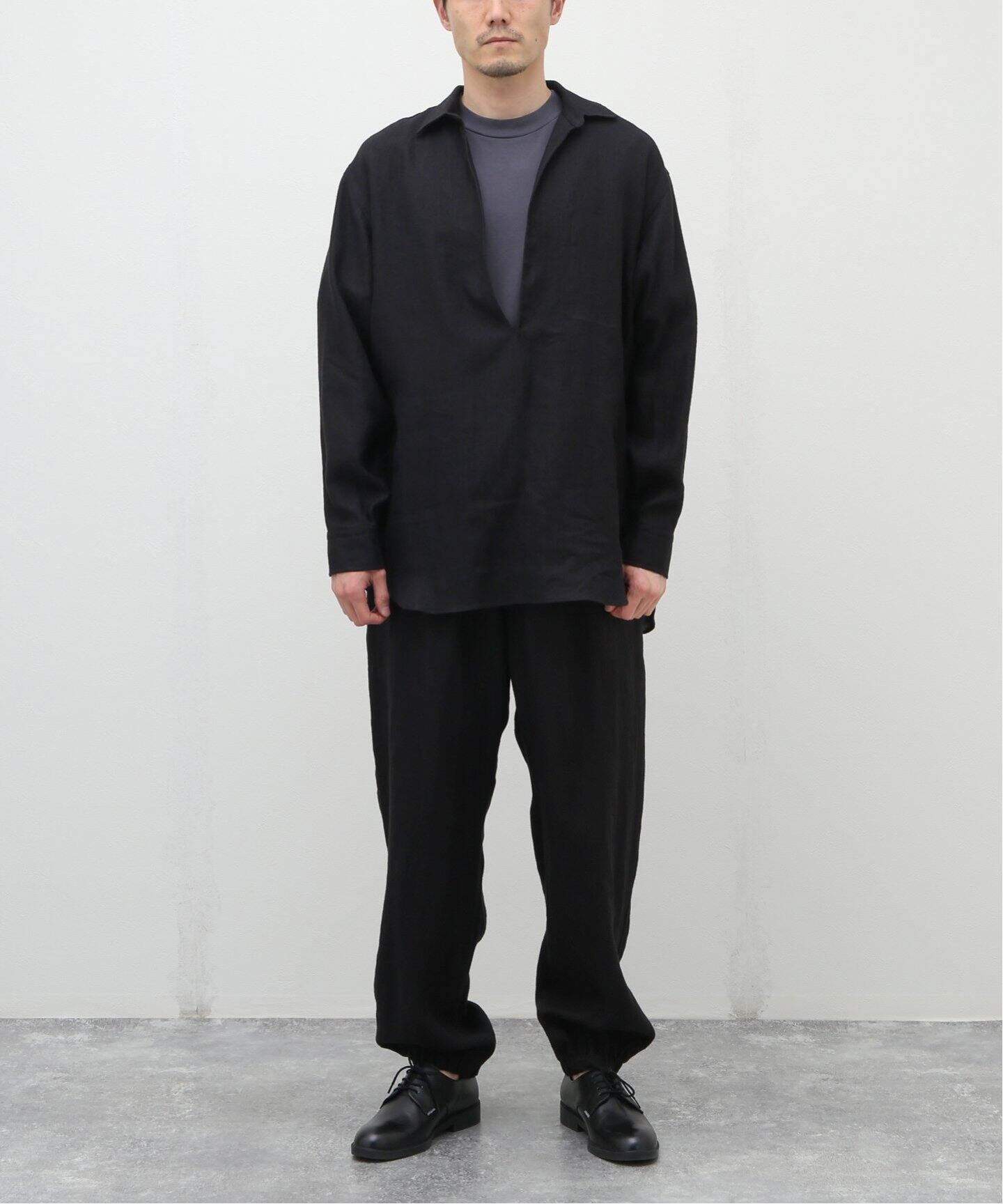 COMOLI / コモリ】カナパ プルオーバーシャツ（シャツ／ブラウス  