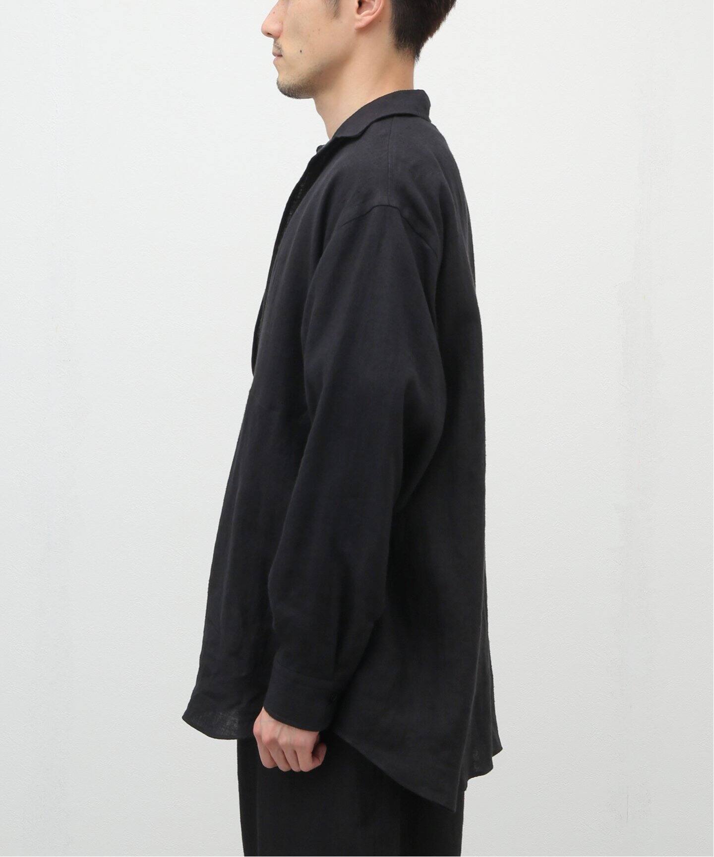 COMOLI / コモリ】カナパ プルオーバーシャツ（シャツ／ブラウス  