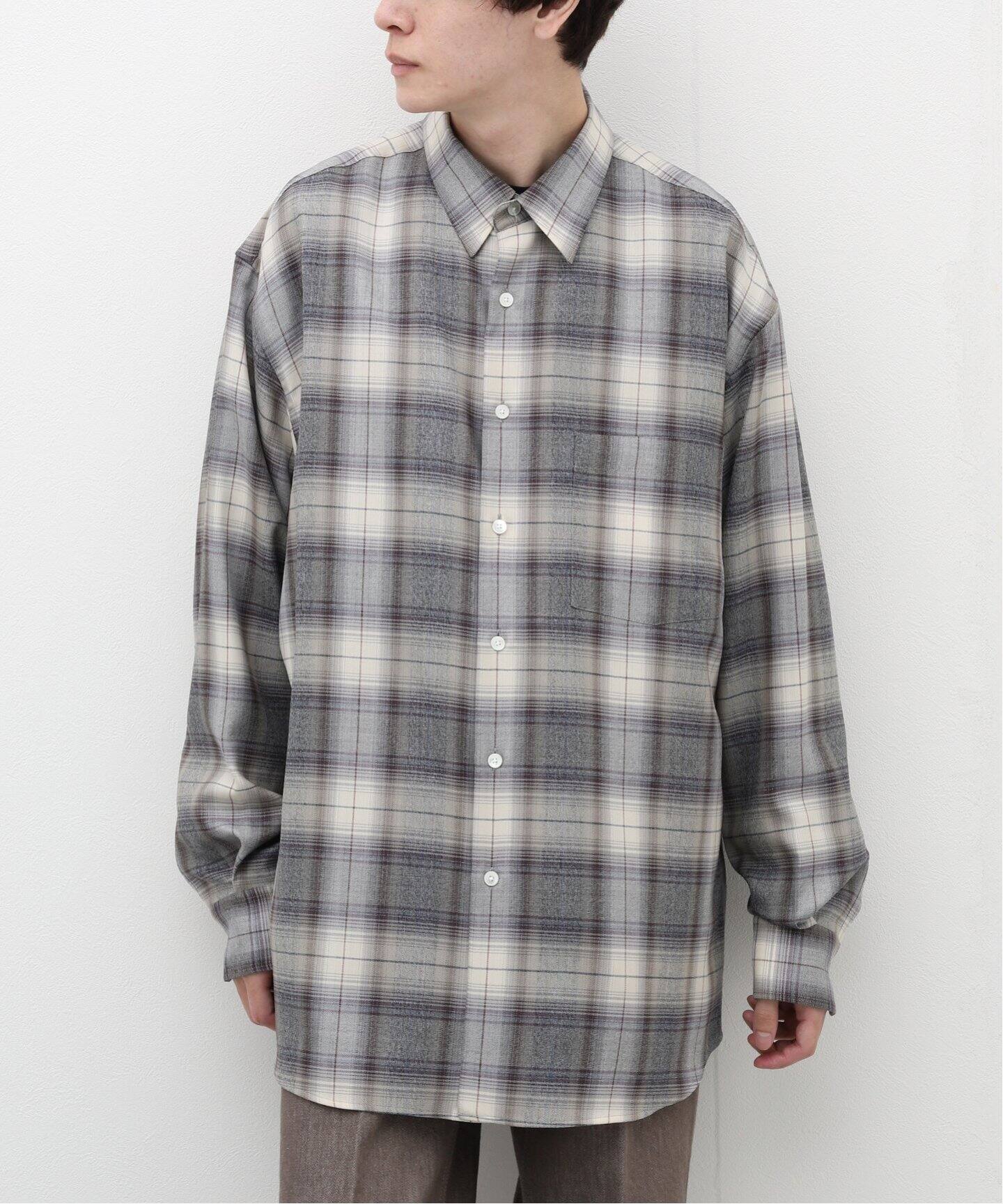 AURALEE / オーラリー】SUPER LIGHT WOOL CHECK シャツ（シャツ  