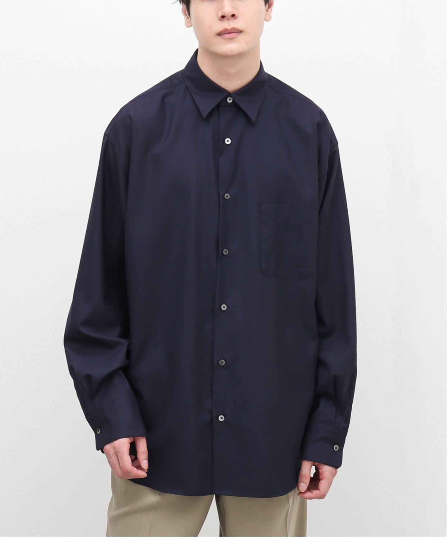 MARKAWARE / マーカウェア】COMFORT FIT SHIRT 120S TRO（シャツ 