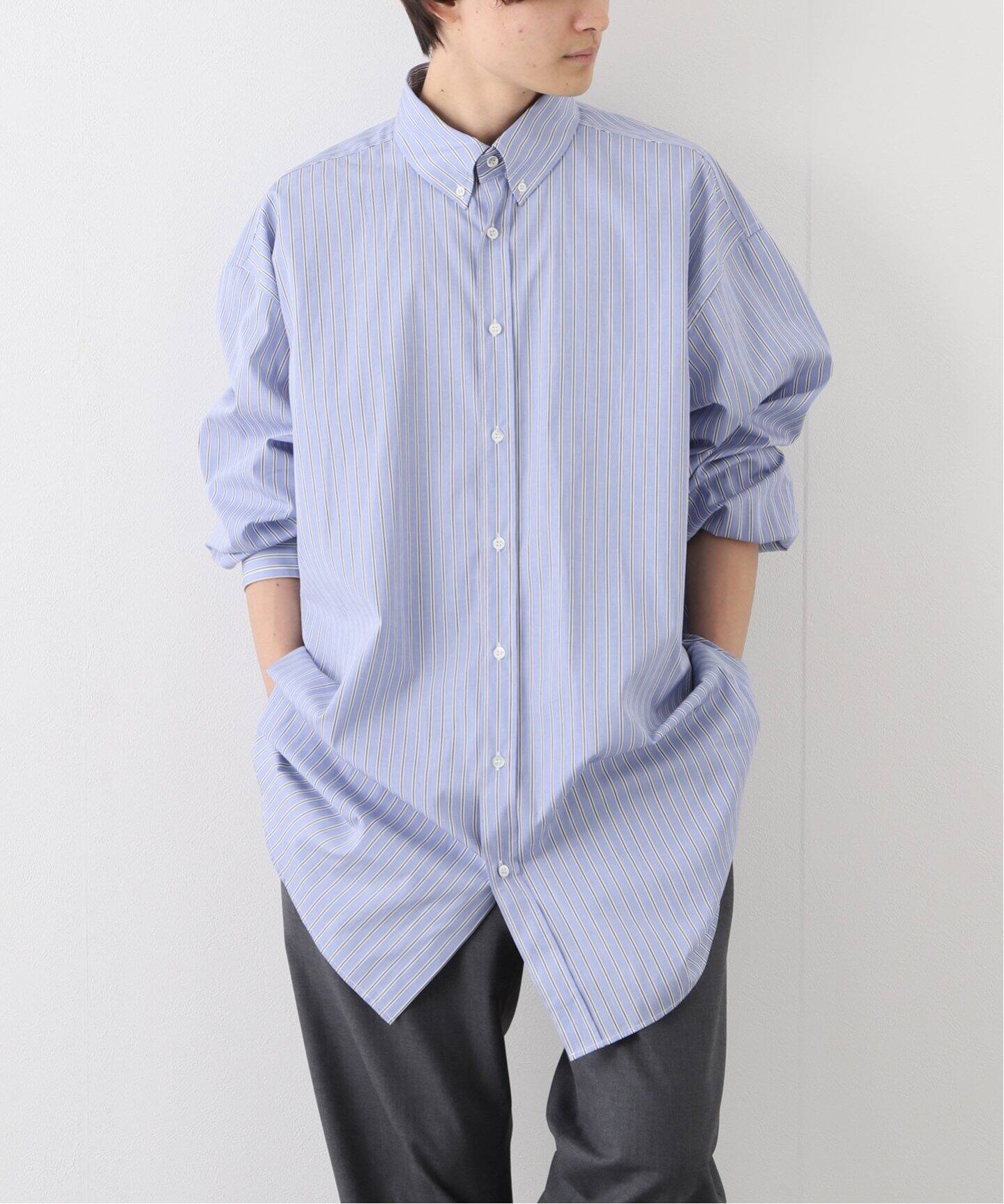 MAISON MARGIELA / メゾン マルジェラ】big shirts stripe（シャツ 