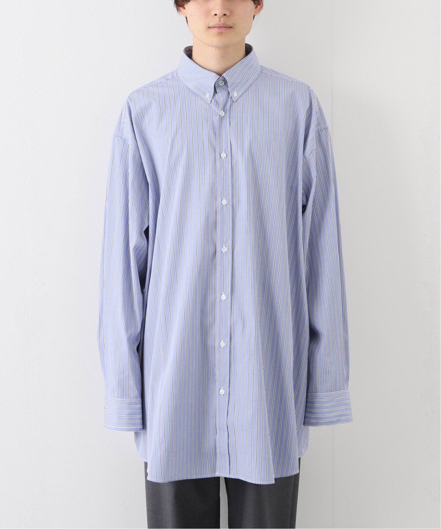 MAISON MARGIELA / メゾン マルジェラ】big shirts stripe（シャツ 