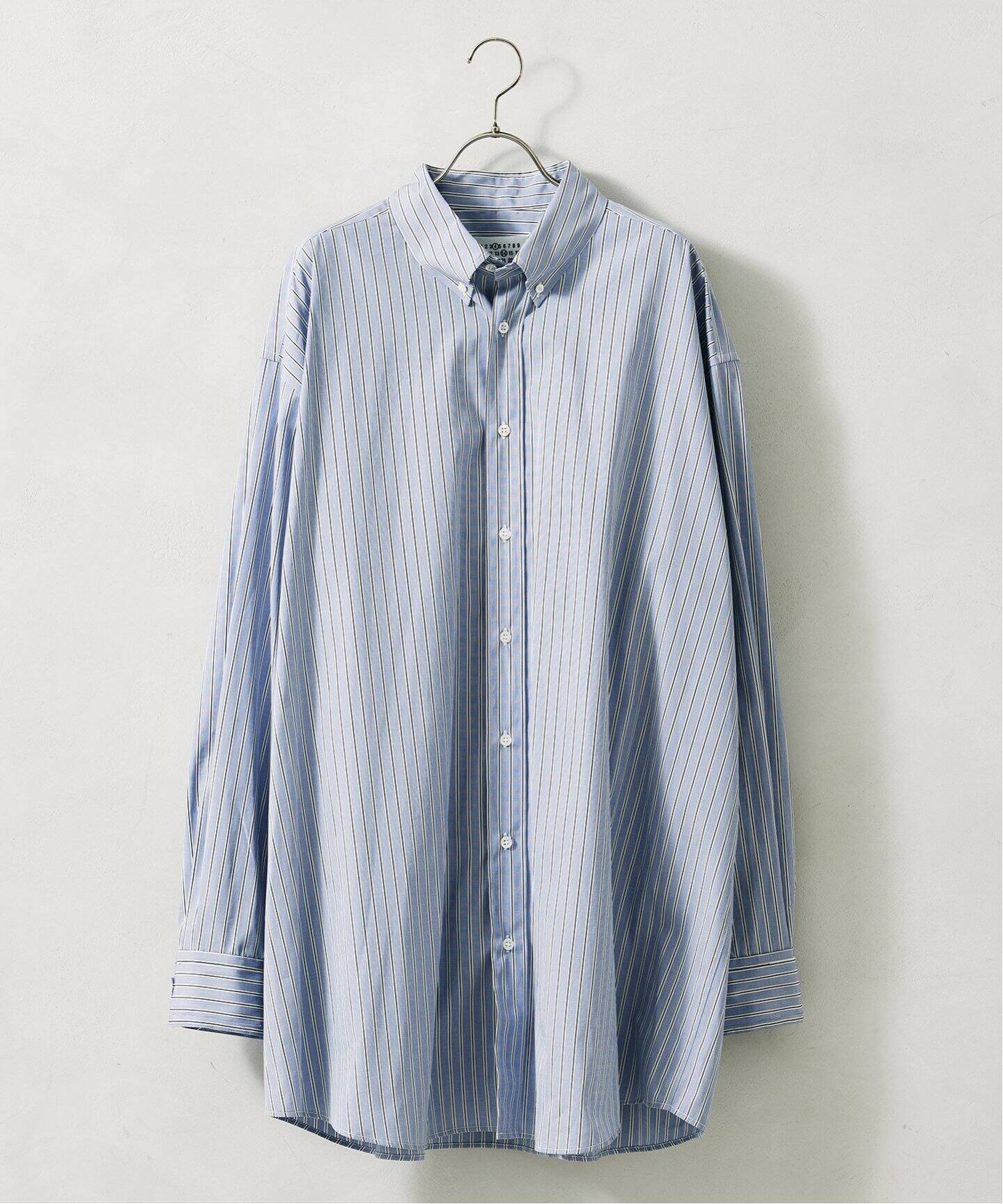 MAISON MARGIELA / メゾン マルジェラ】big shirts stripe（シャツ 