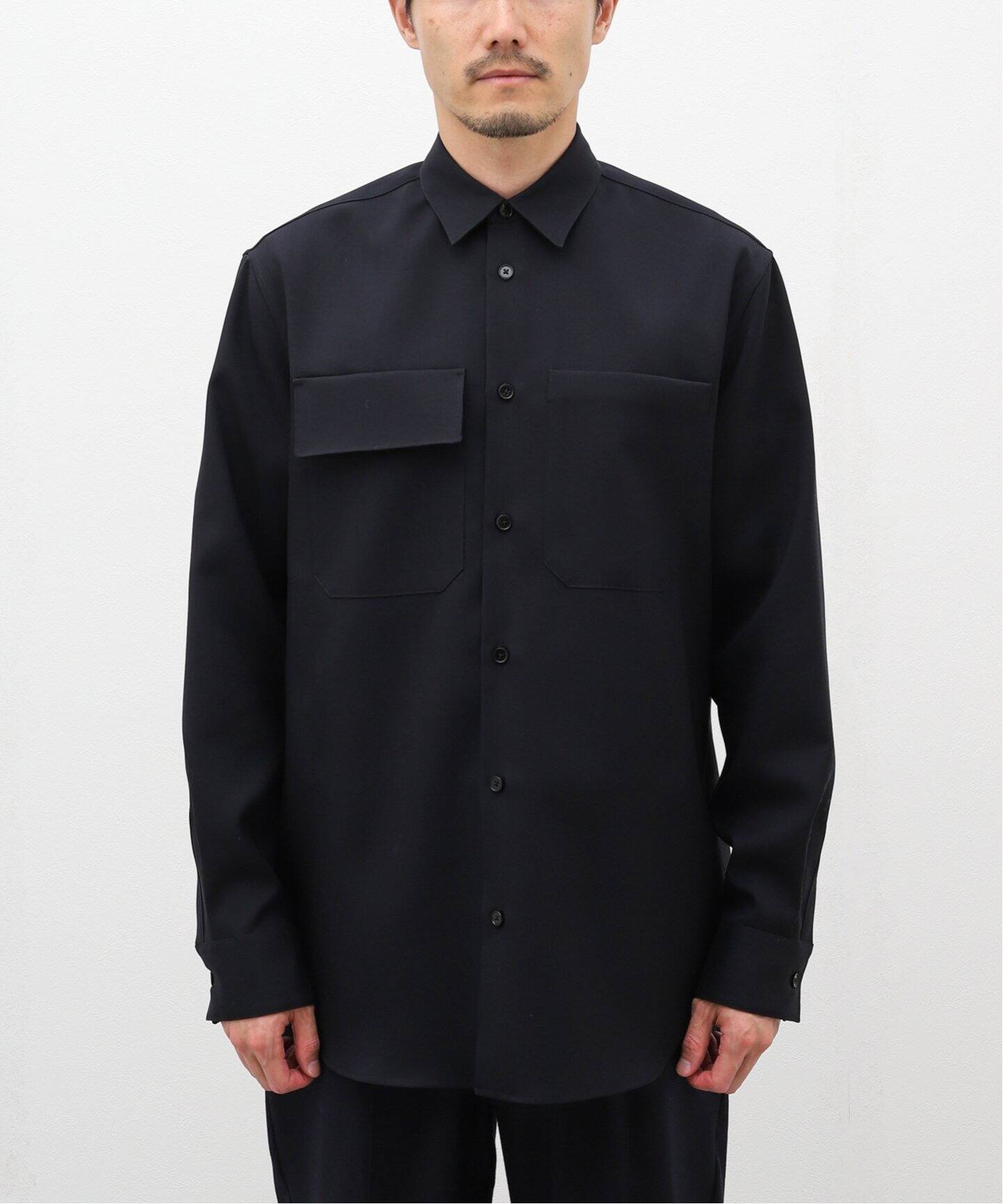 JIL SANDER / ジル サンダー】WORDROBE*GABA SHIRT（シャツ／ブラウス 