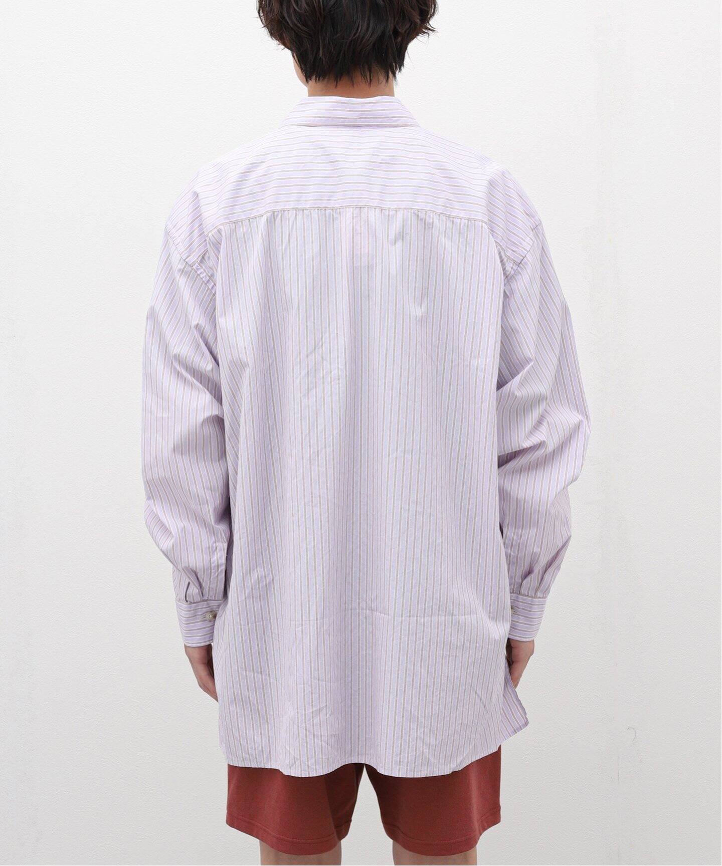Marvine Pontiak Shirt Makers】 417別注 オープンカラーシャツ 