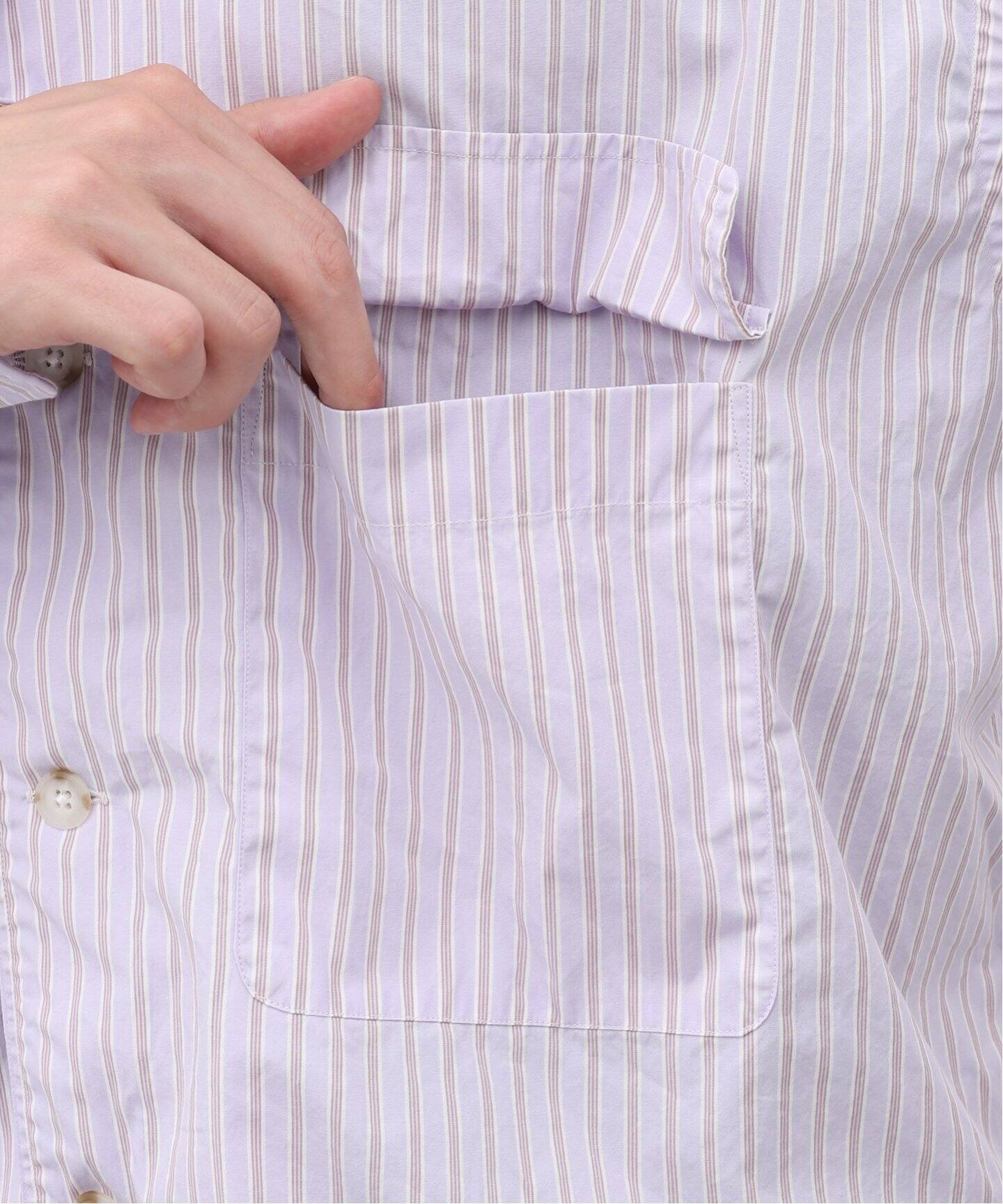 Marvine Pontiak Shirt Makers】 417別注 オープンカラーシャツ 