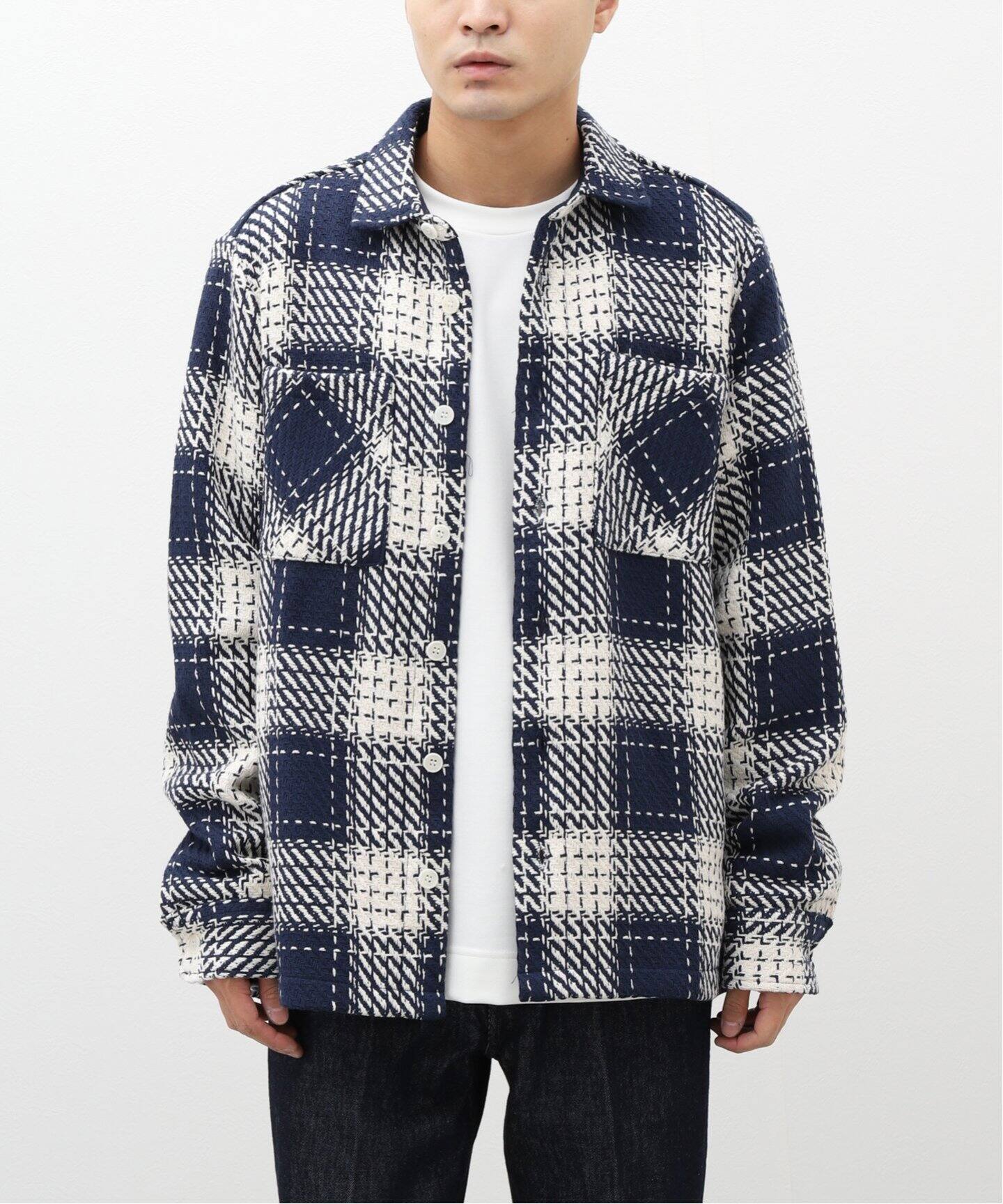 WAX LONDON / ワックス ロンドン】 OVERSHIRTS 2（シャツ／ブラウス 