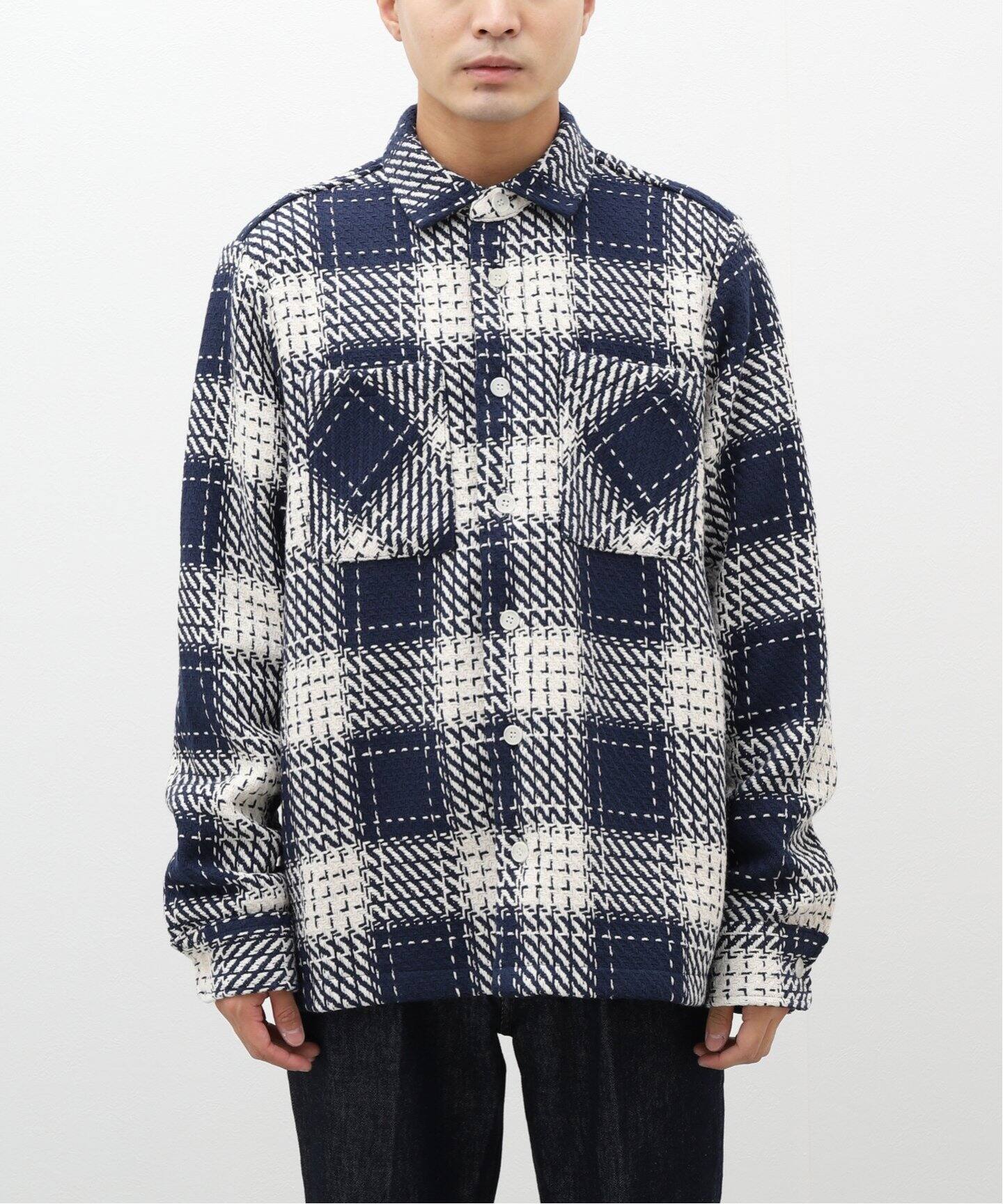 WAX LONDON / ワックス ロンドン】 OVERSHIRTS 2（シャツ／ブラウス 