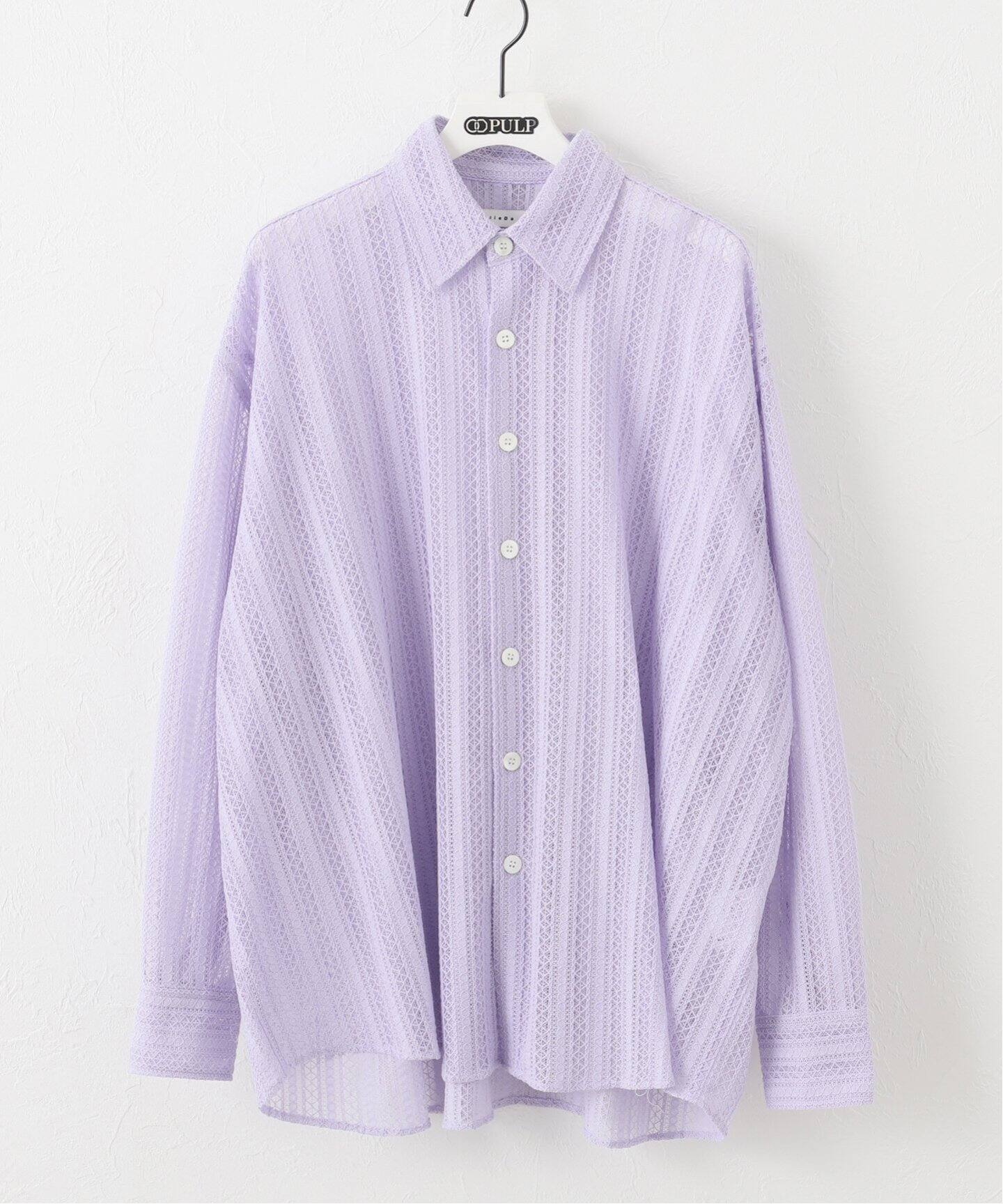 JIEDA / ジエダ】LACE SHIRT（シャツ／ブラウス）｜PULP（パルプ）の 