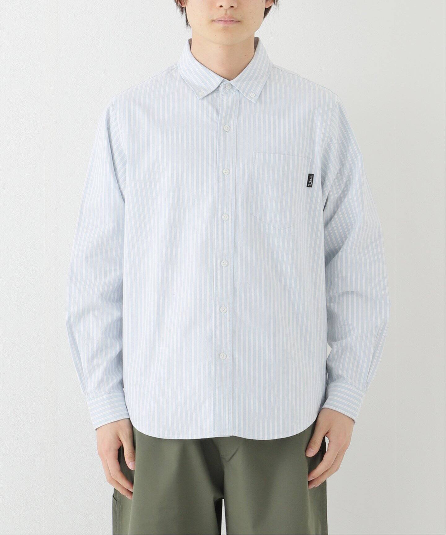 thisisneverthat / ディスイズネバーザット】 STRIPED OXFORD