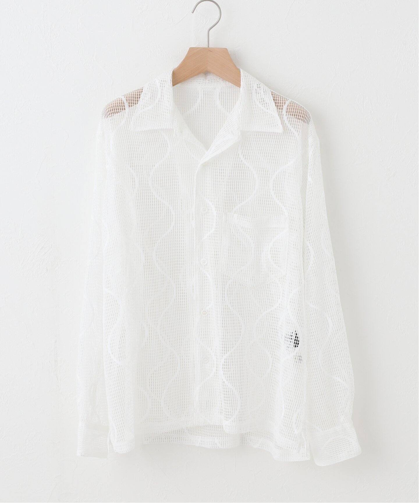 UNUSED / アンユーズド】MESH L/S SHIRTS（シャツ／ブラウス 