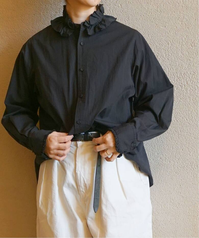 タイプ フリルカラーブラウス（シャツ／ブラウス）｜journal standard 